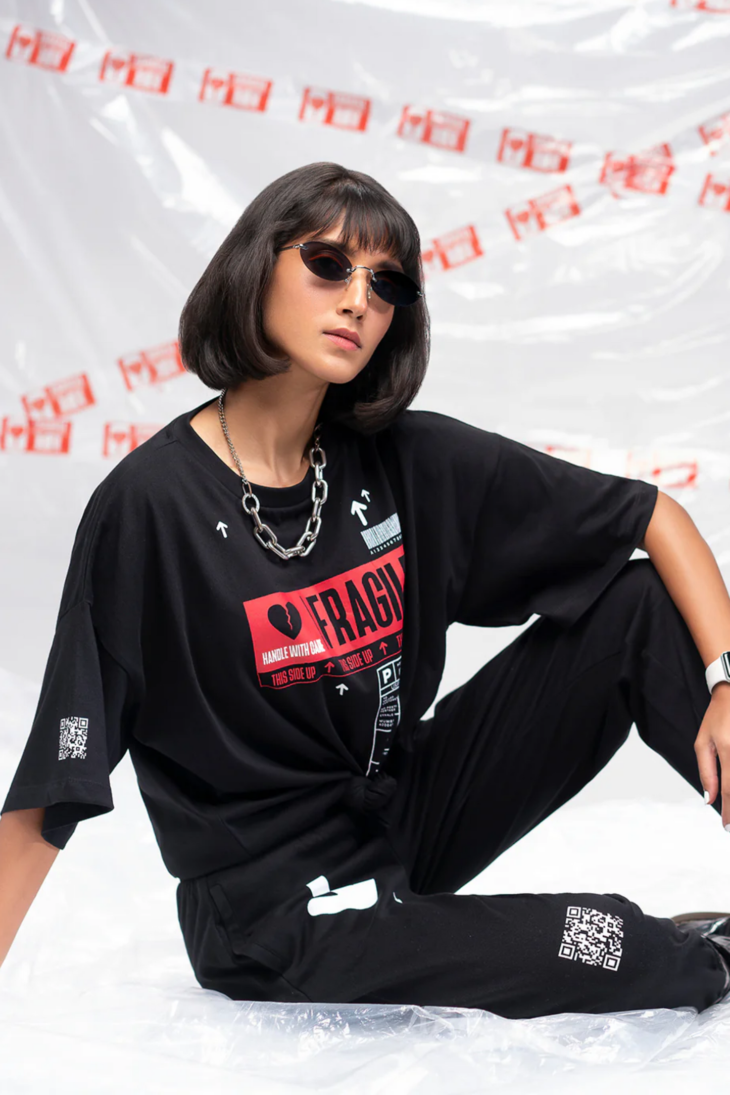The Fragile Tee - Black