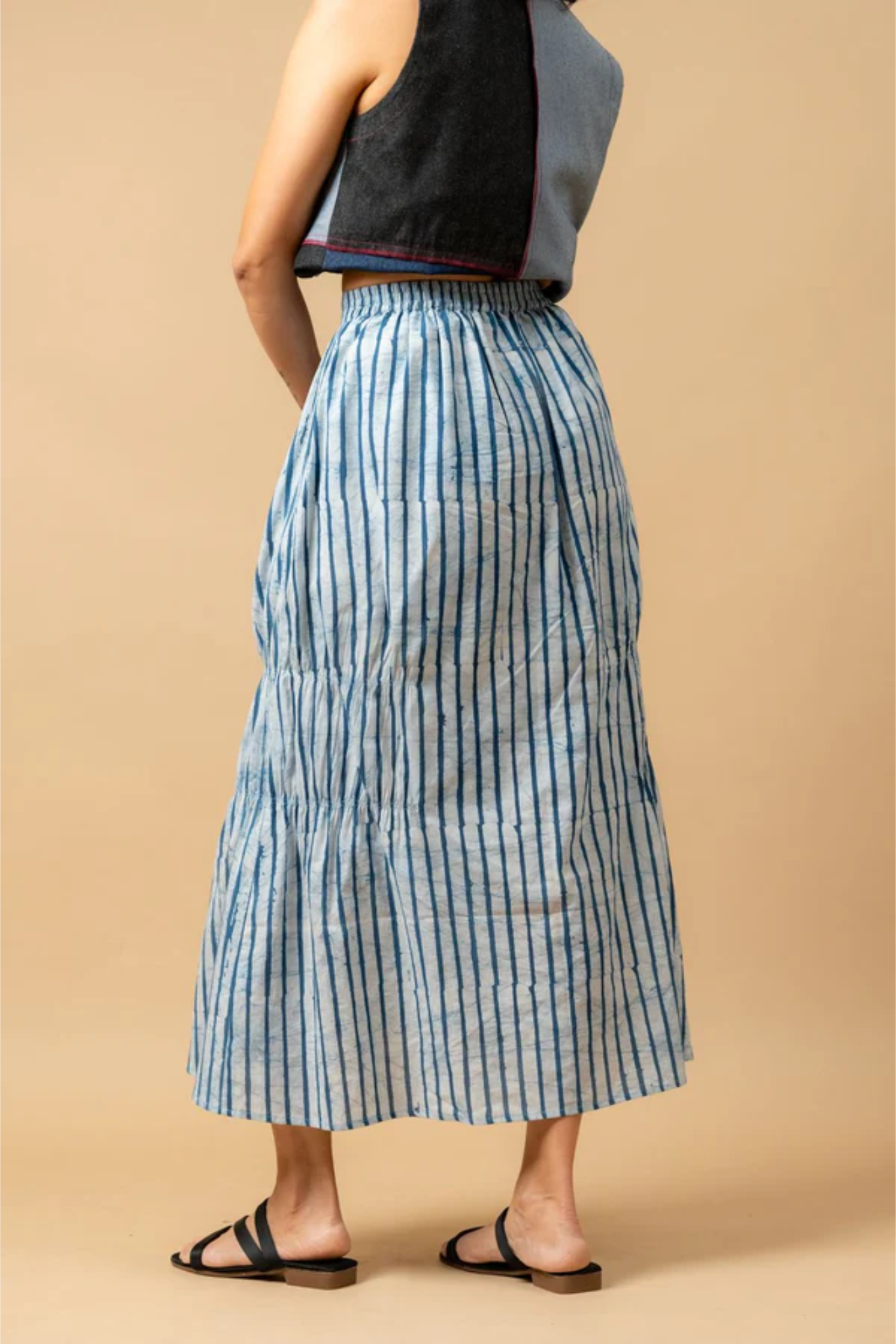 LIZZY BATIK STRIPES SKIRT