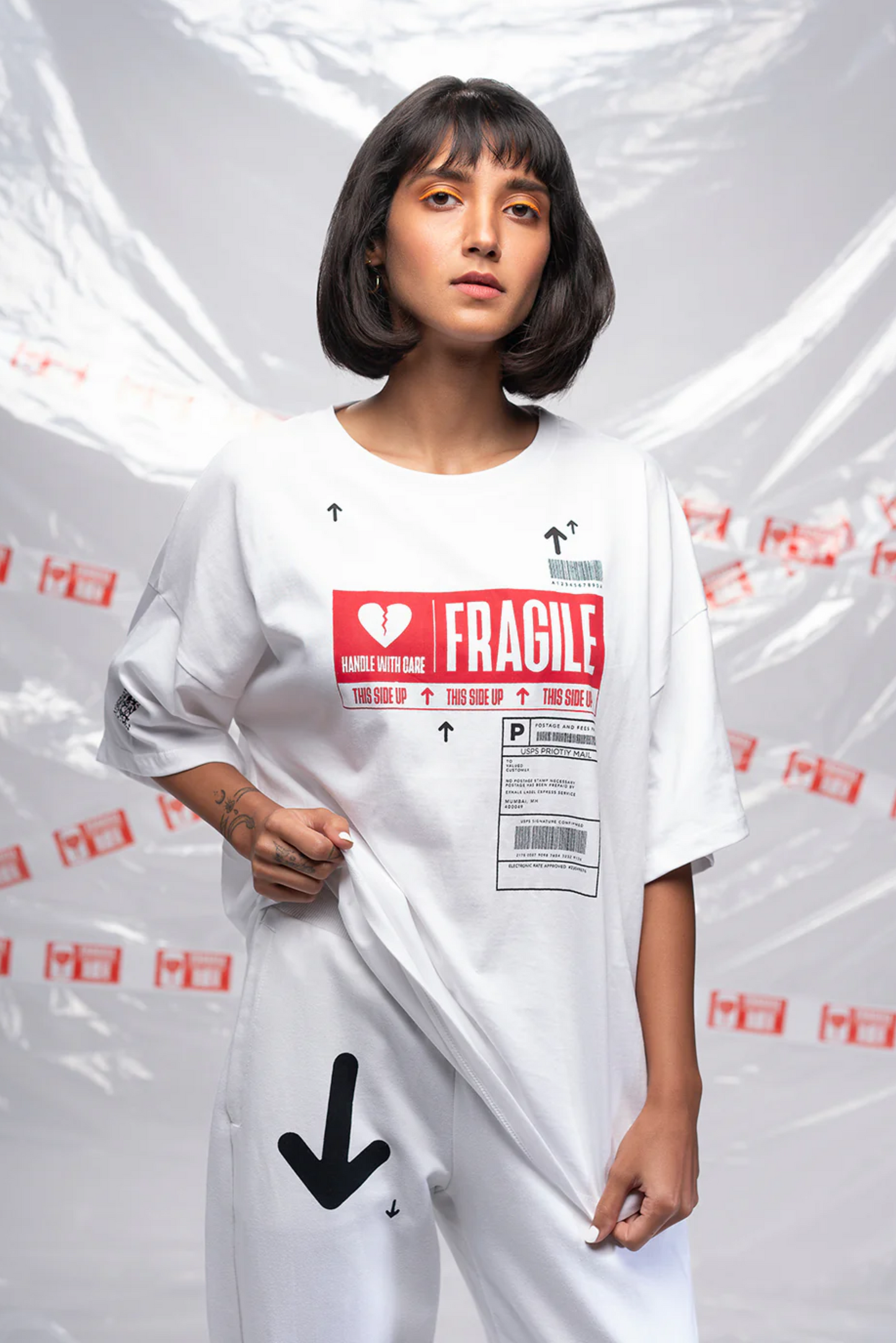 The Fragile Tee - White