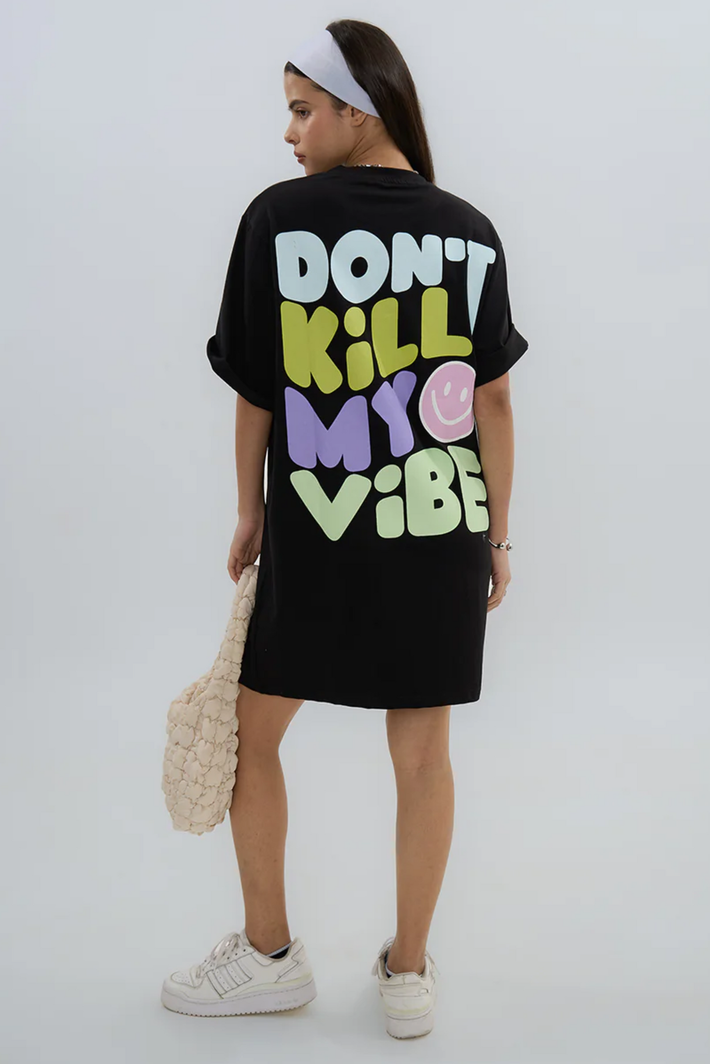 The Vibe T-Dress - Black