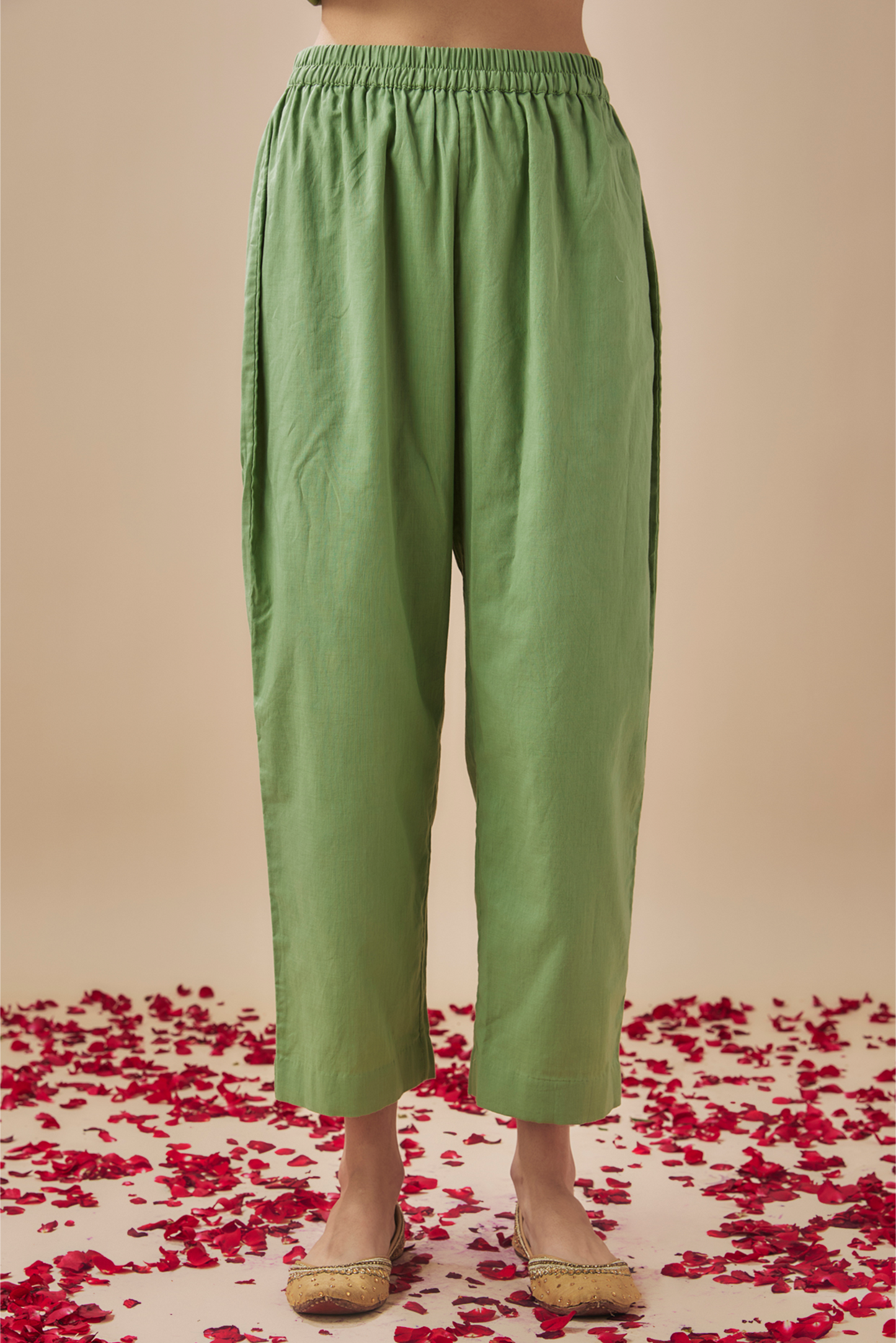 Rama Green Dress and Pant