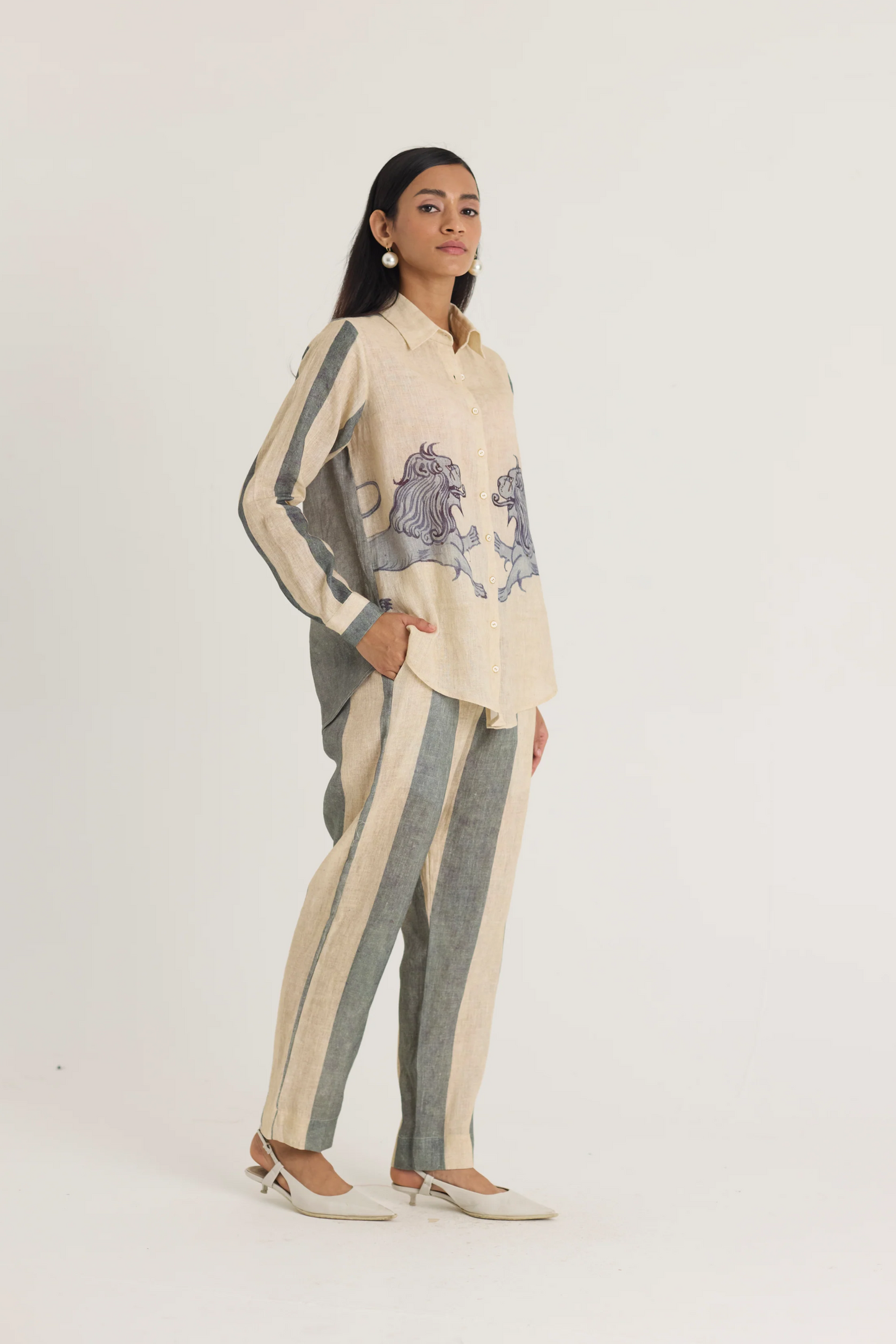 Paws Linen Co-ord Set