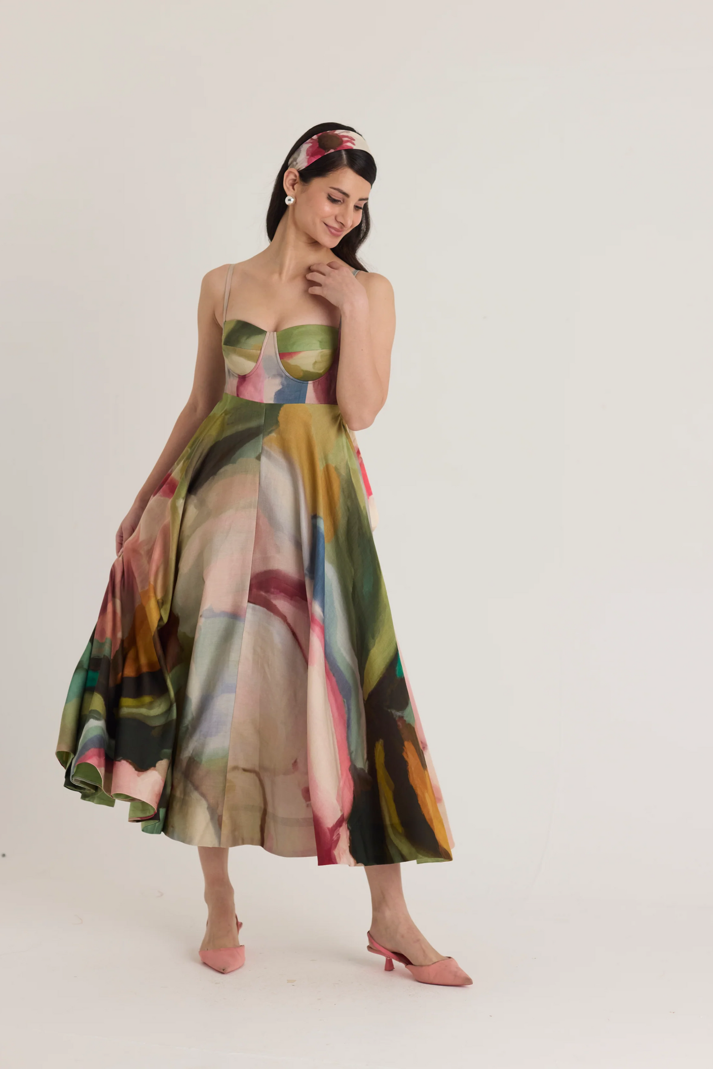 Tilly Flared Bralette Dress