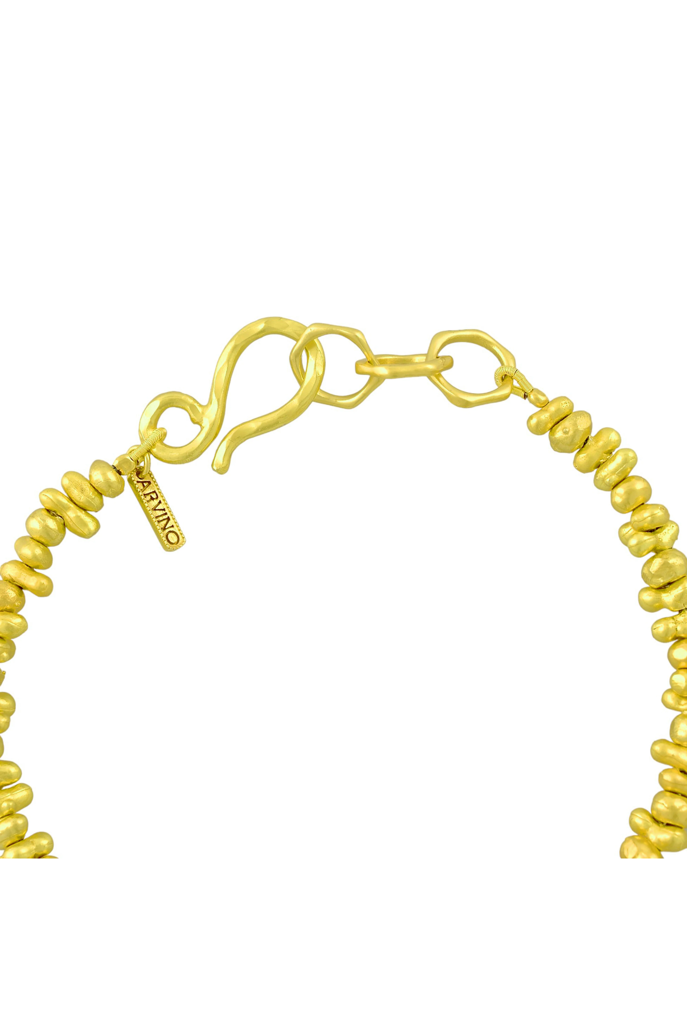 Molten Metal Beaded Anklet