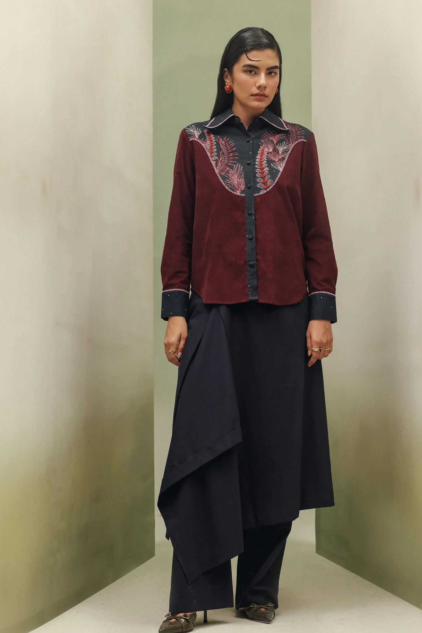 Celia Shirt - Night Safari