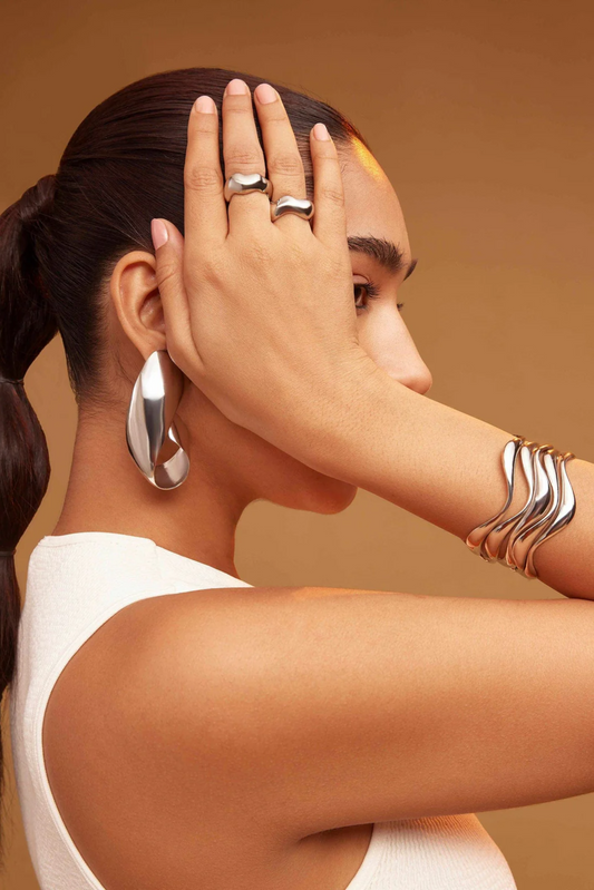 Livia Bangle - Silver