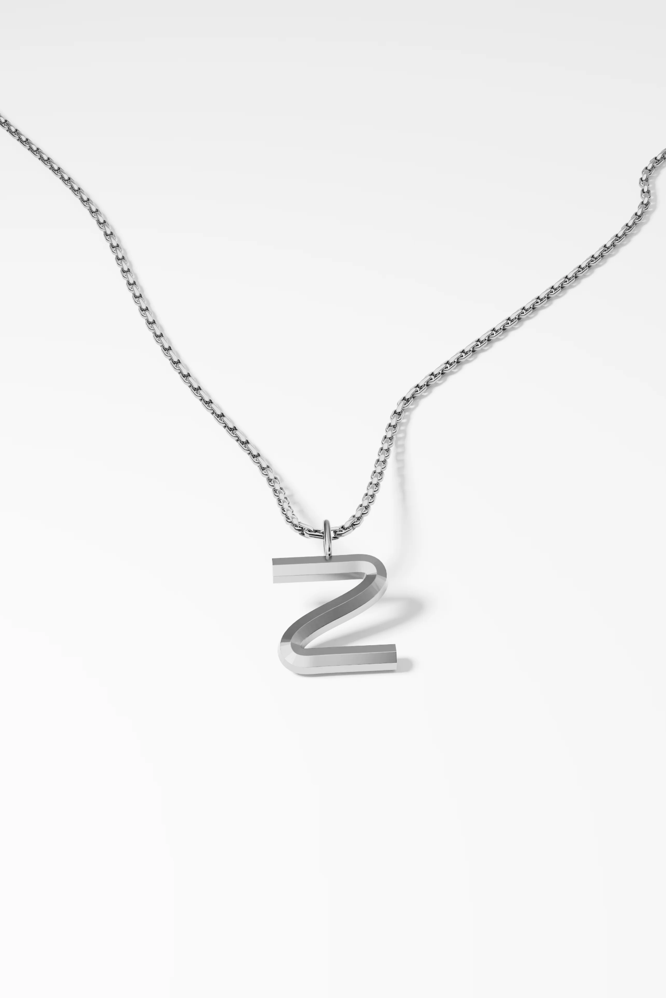 Bold Letter Necklace - Z
