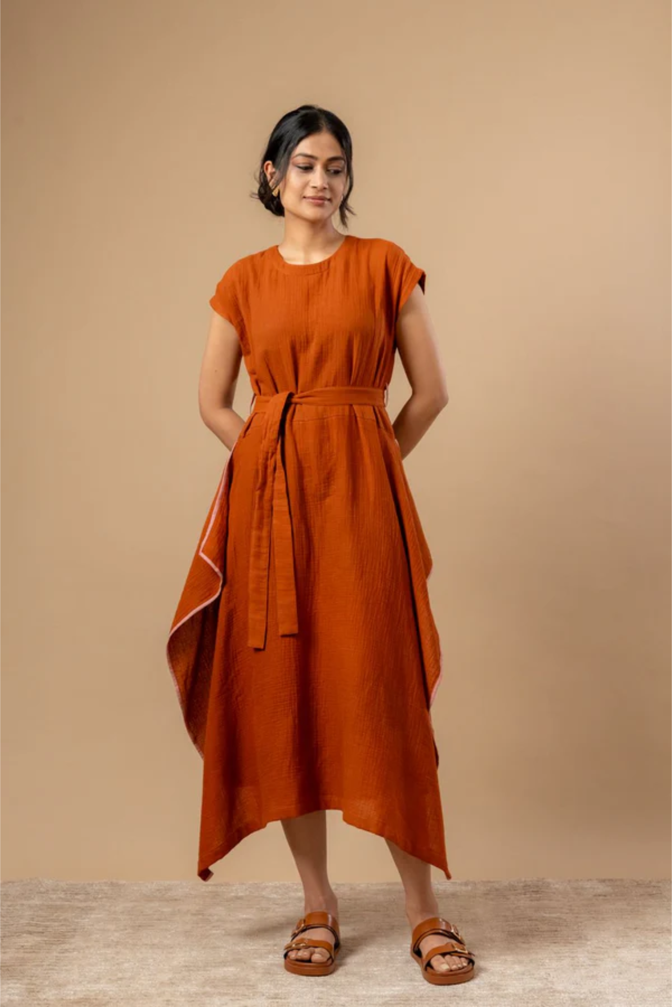 BESSIE KNOT DRESS