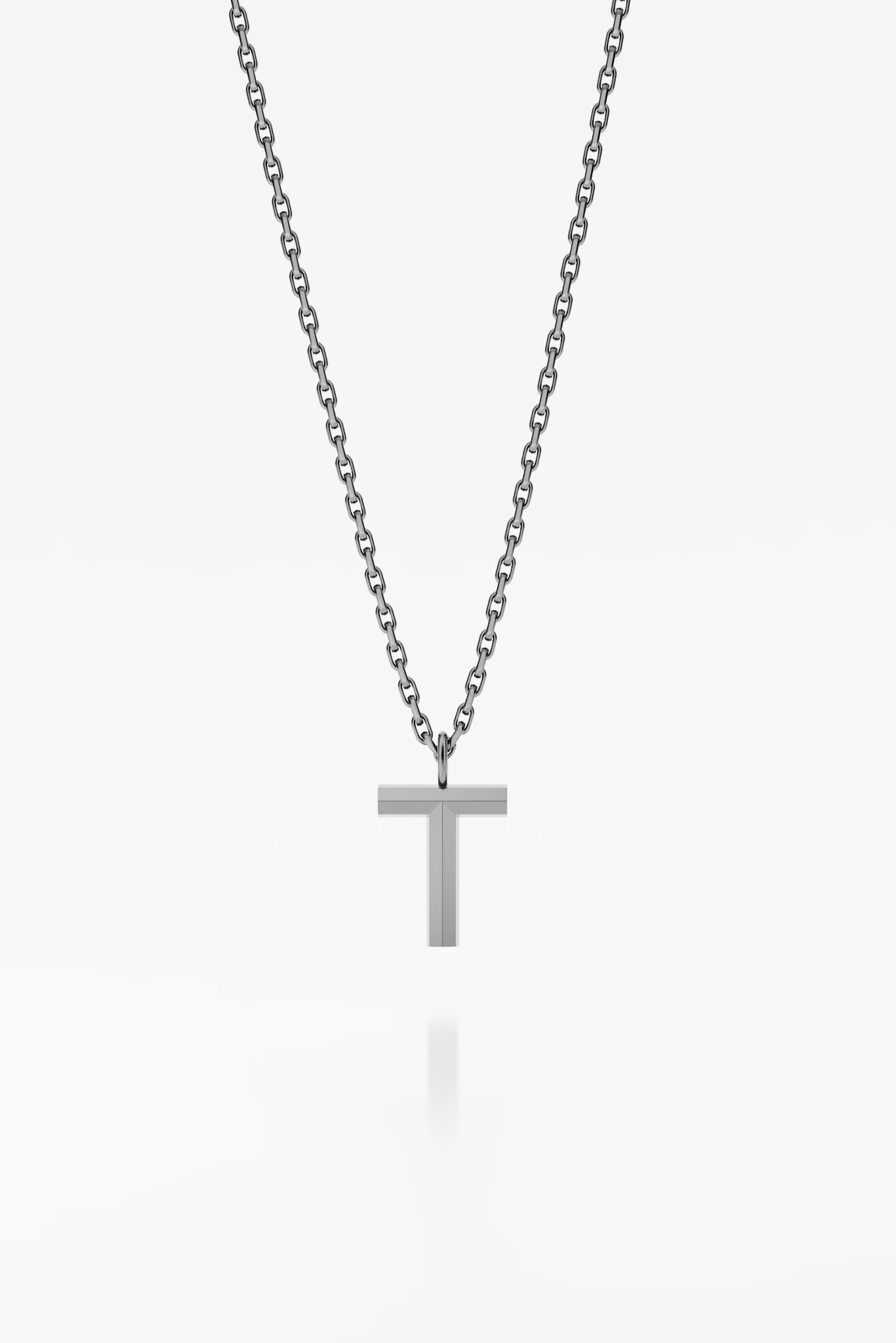 Bold Letter Necklace - T
