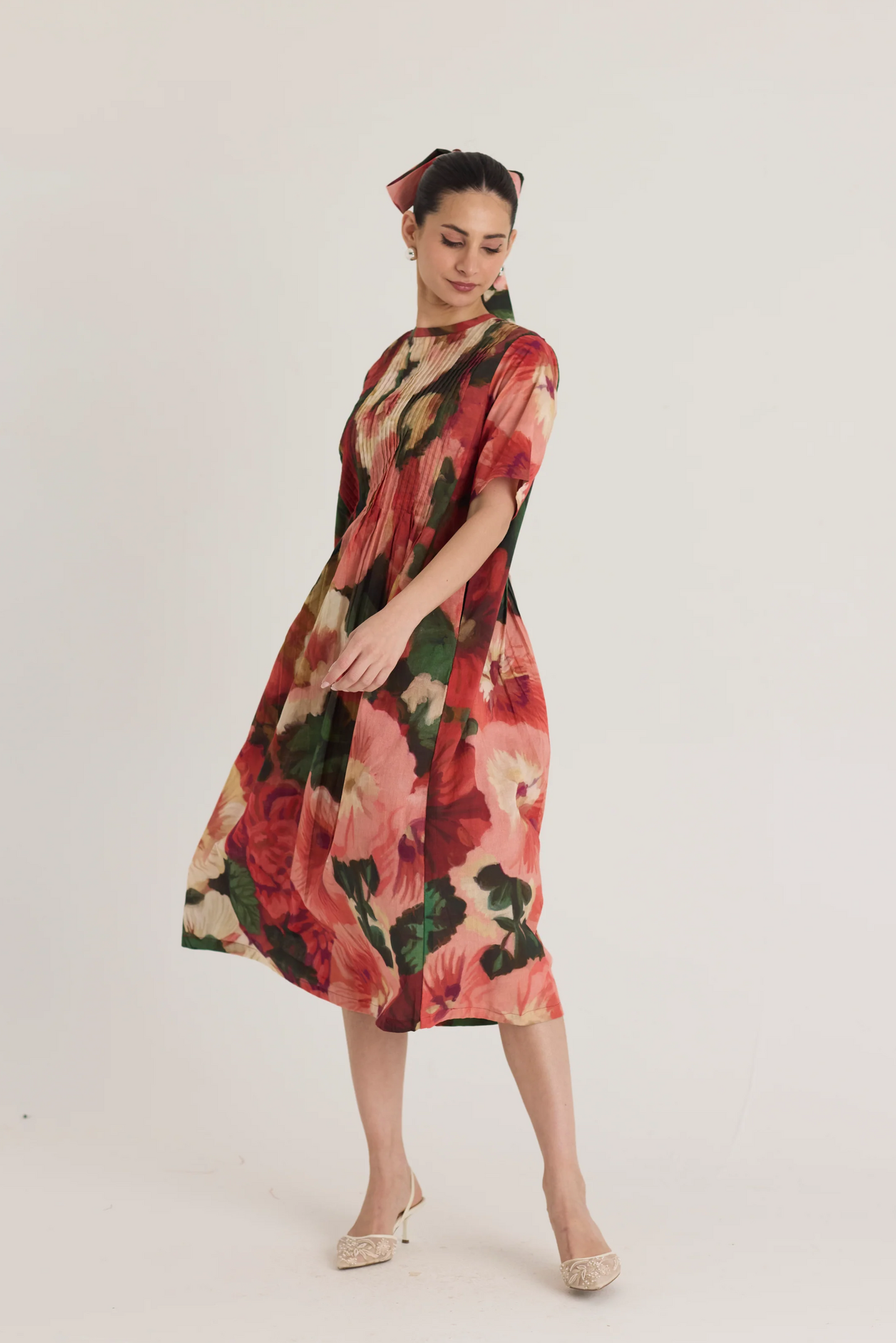 Scarlett Pintucks Dress