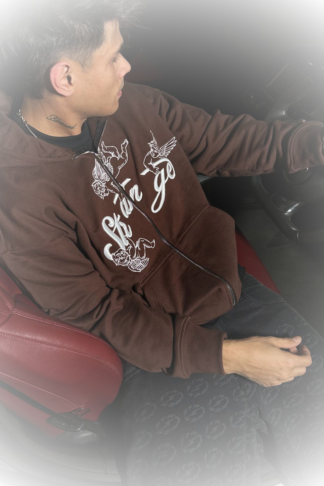 Fortune Brown Zipper