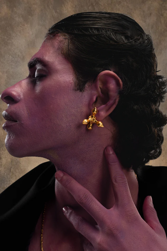 Crucifix Earring