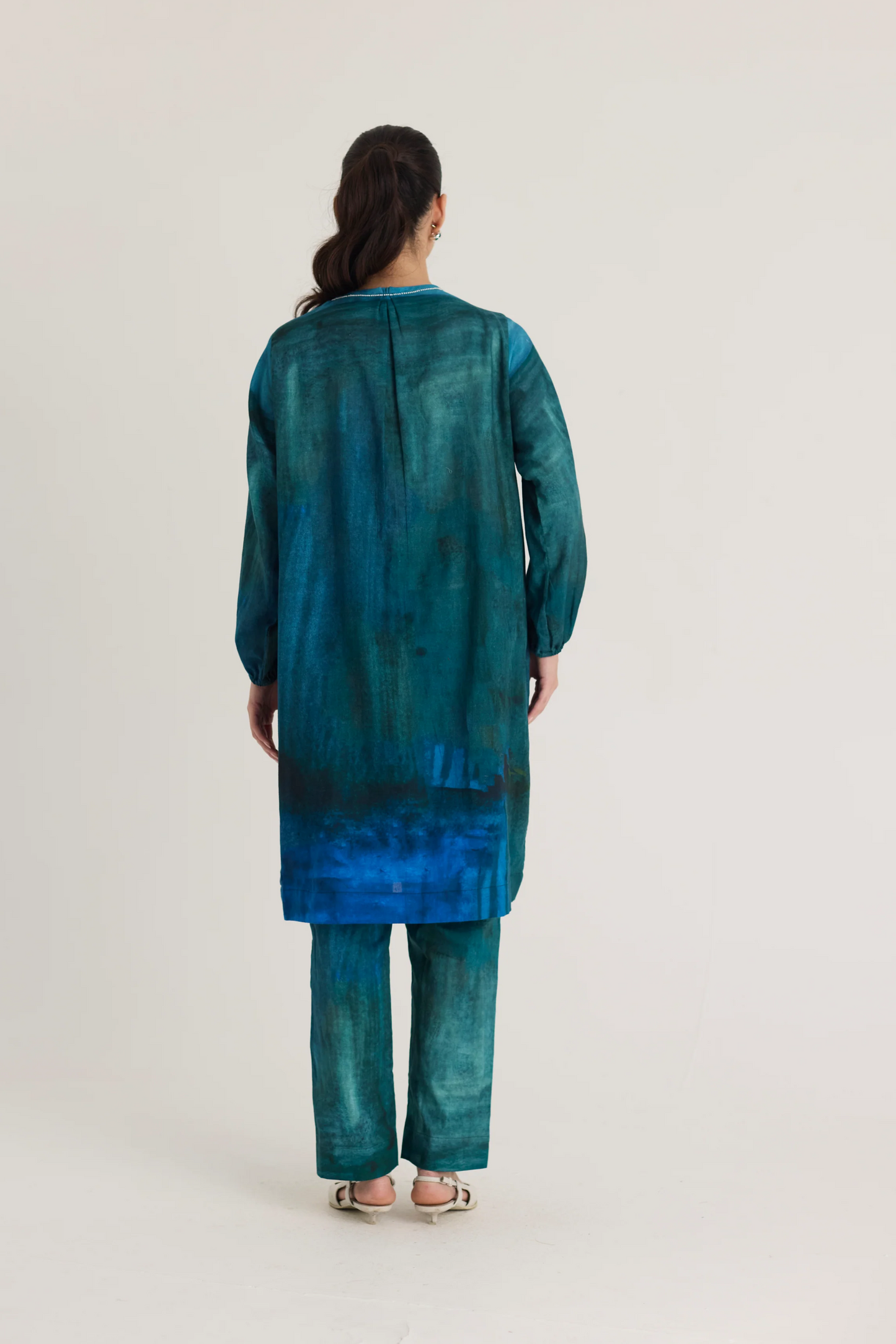 Dilly Dally Twill Kurta Set