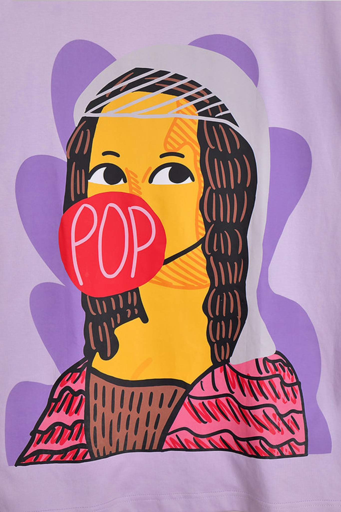 Monalisa-Make it POP | Oversized Aesthetic T-shirt
