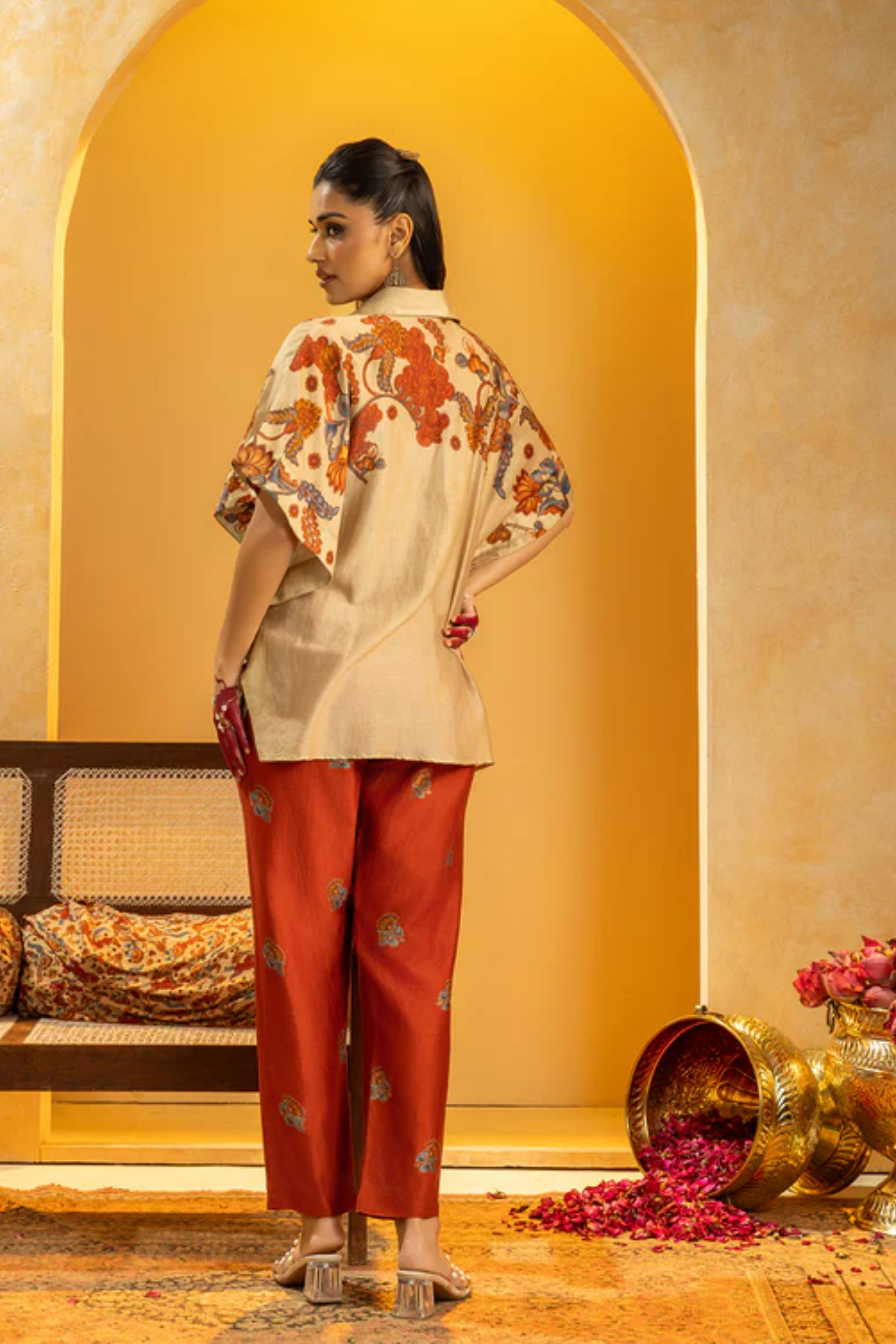 Rangtara embellished  co-ord set