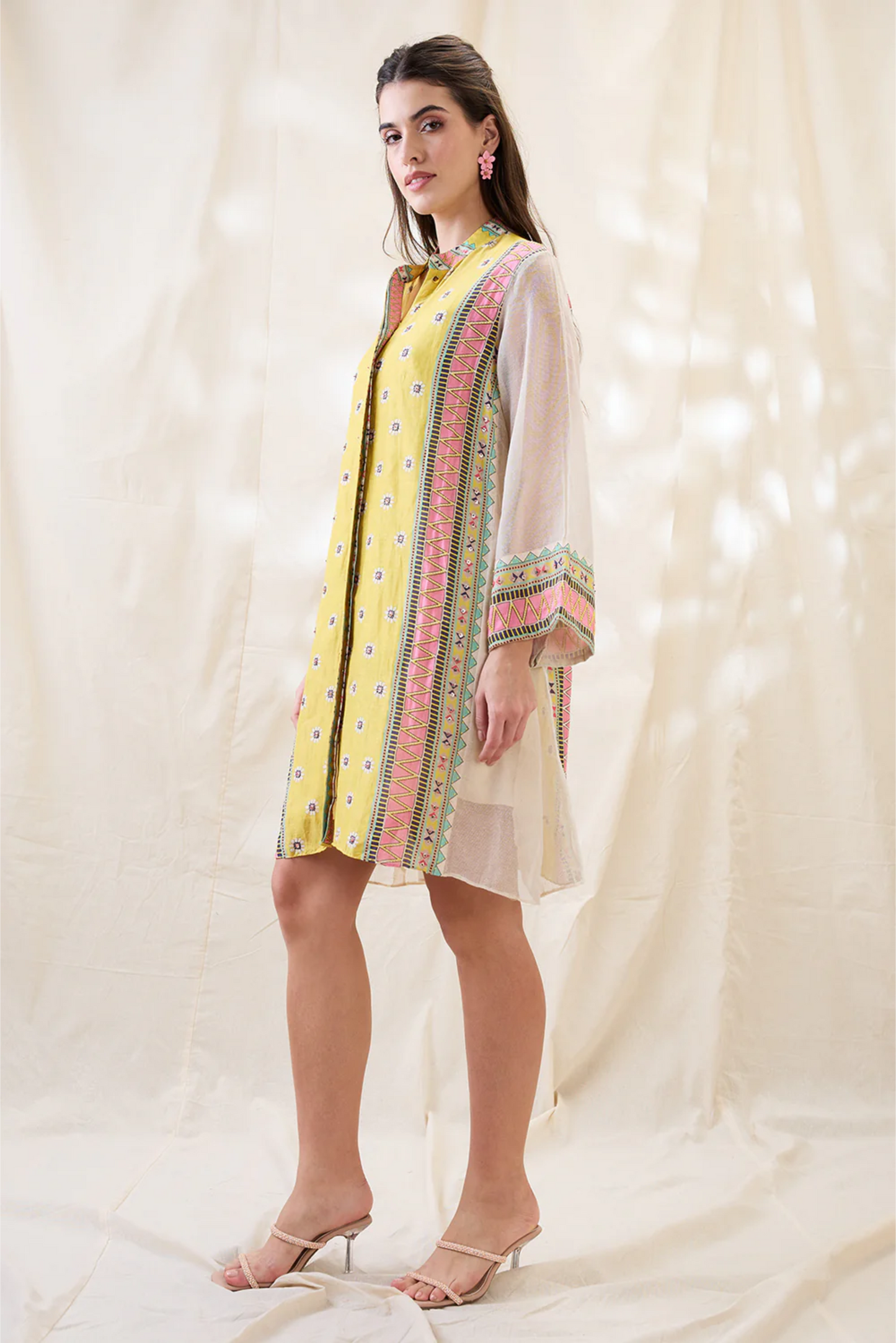 Nooma embellished A-line dress
