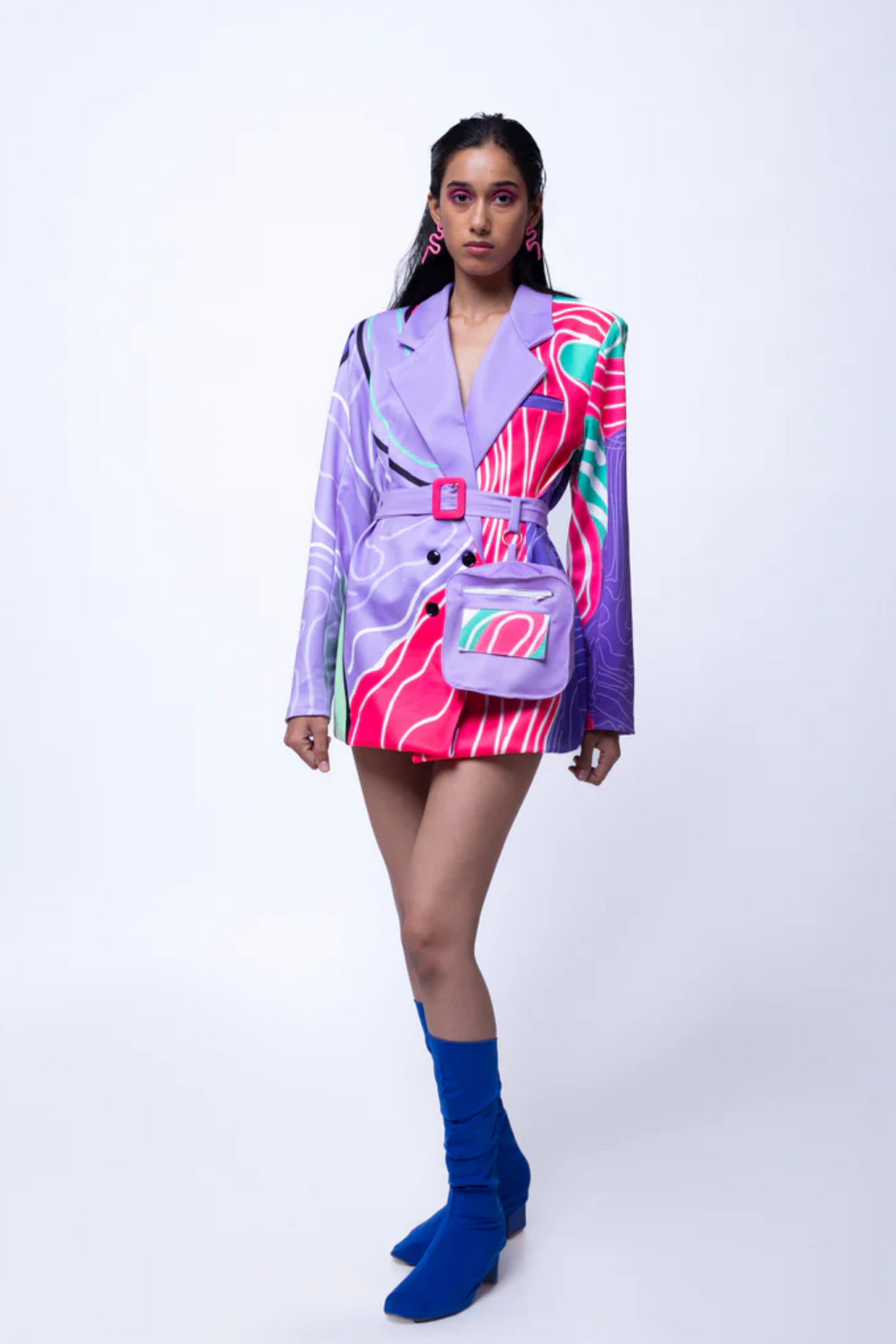 BUBBLEGUM BLAZER DRESS