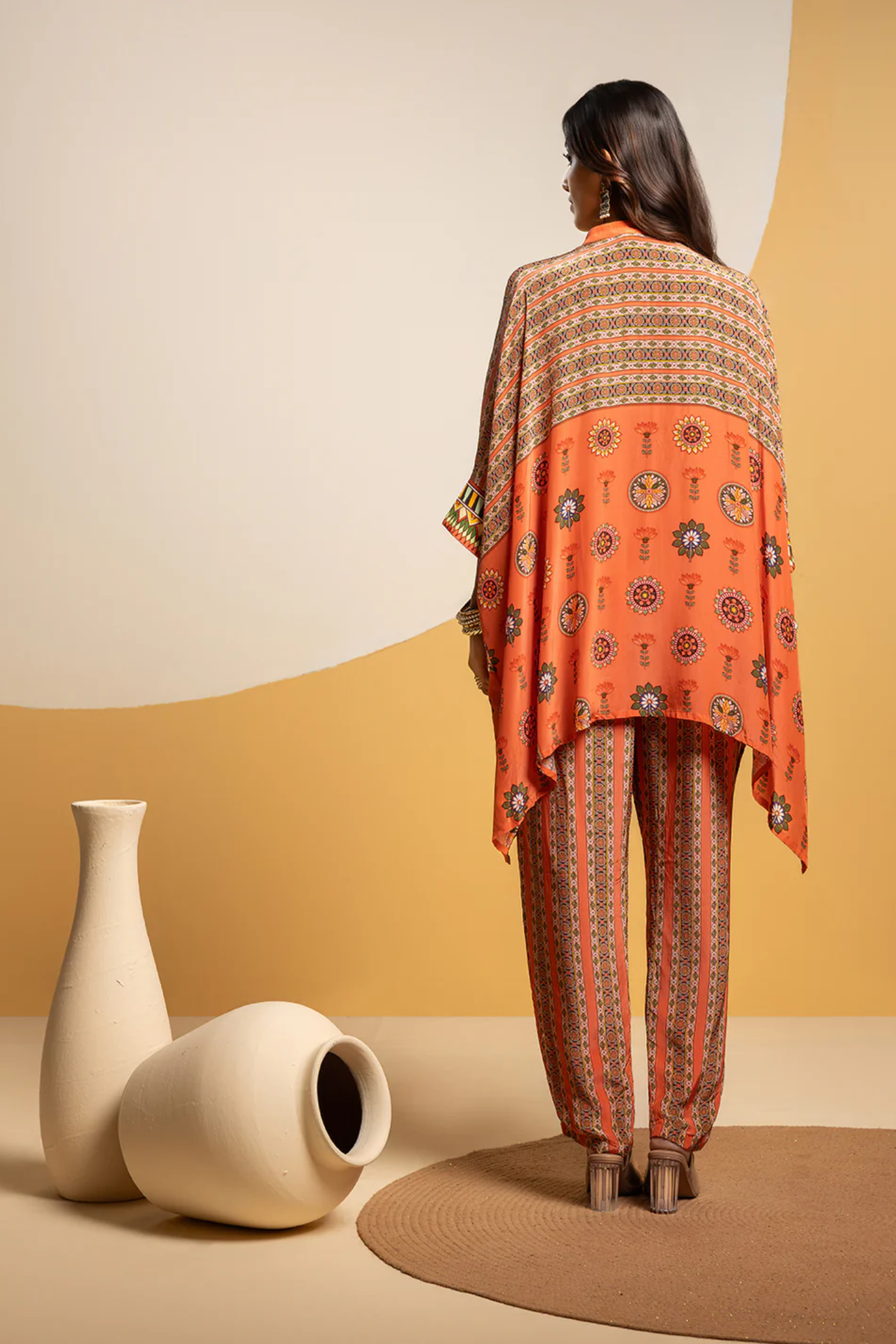 Taarani Embellished kimono kurta set