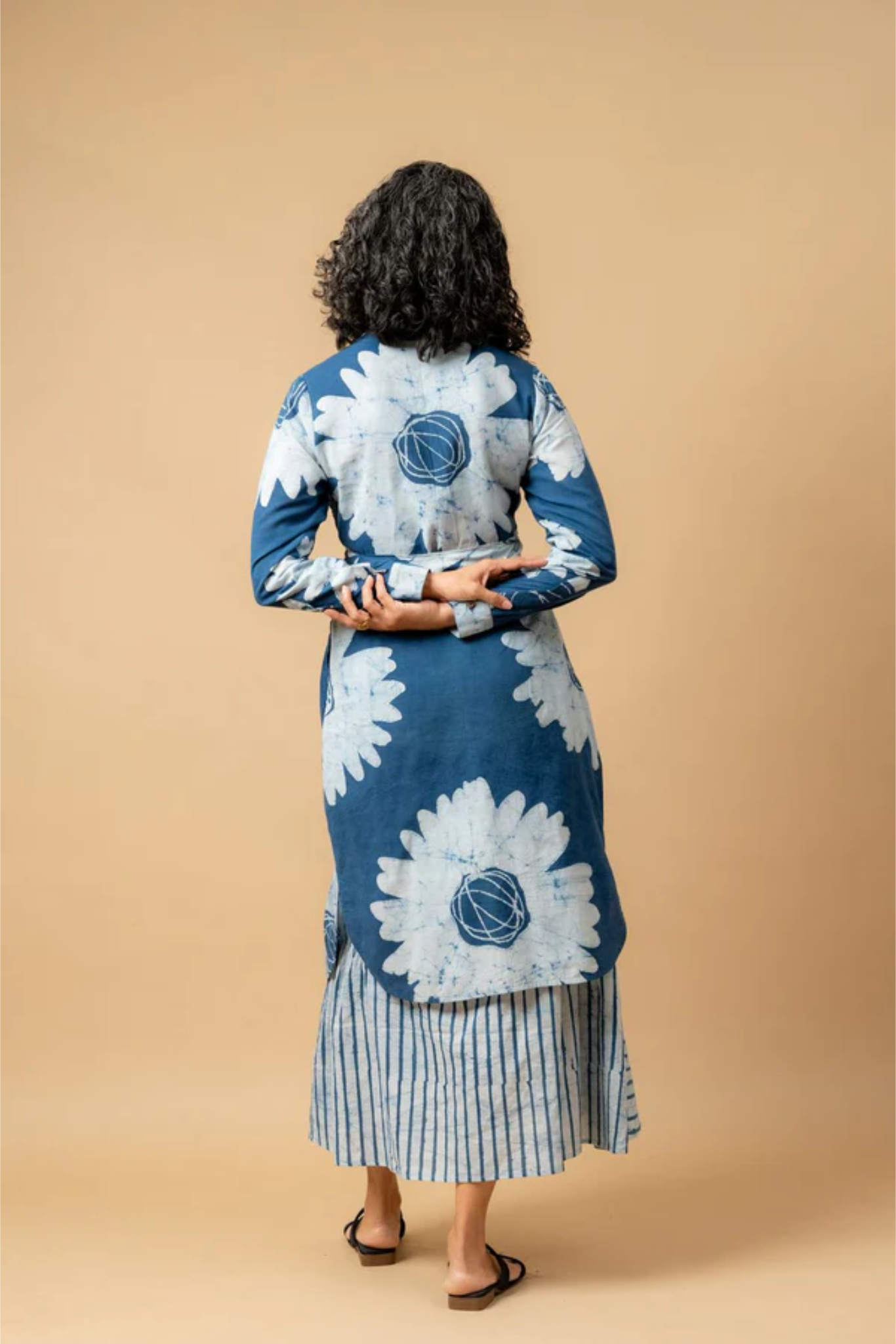 THEA BATIK FLOWER TUNIC