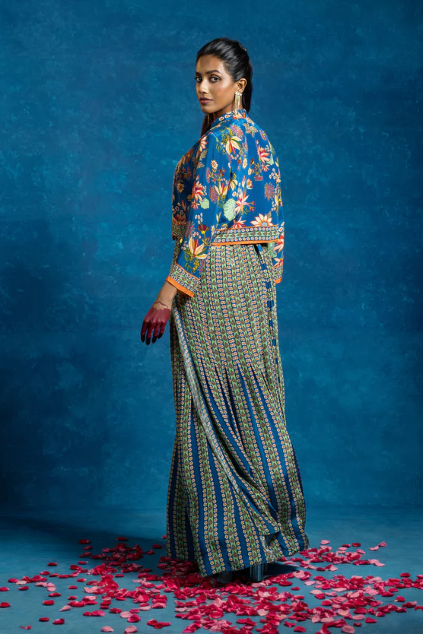 Aarani embellished jumpsuit set