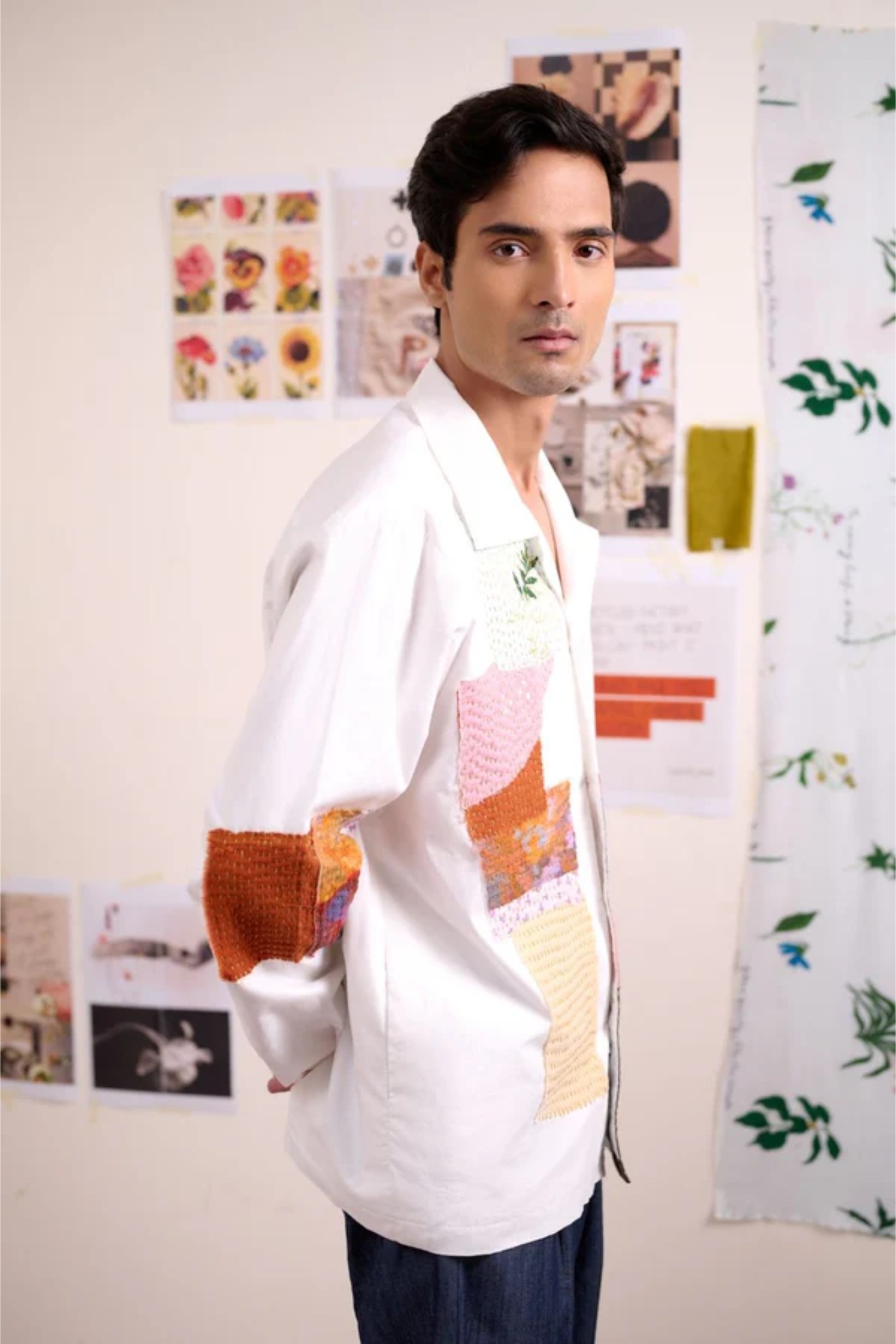 NOVELLE PATCHWORK SHIRT