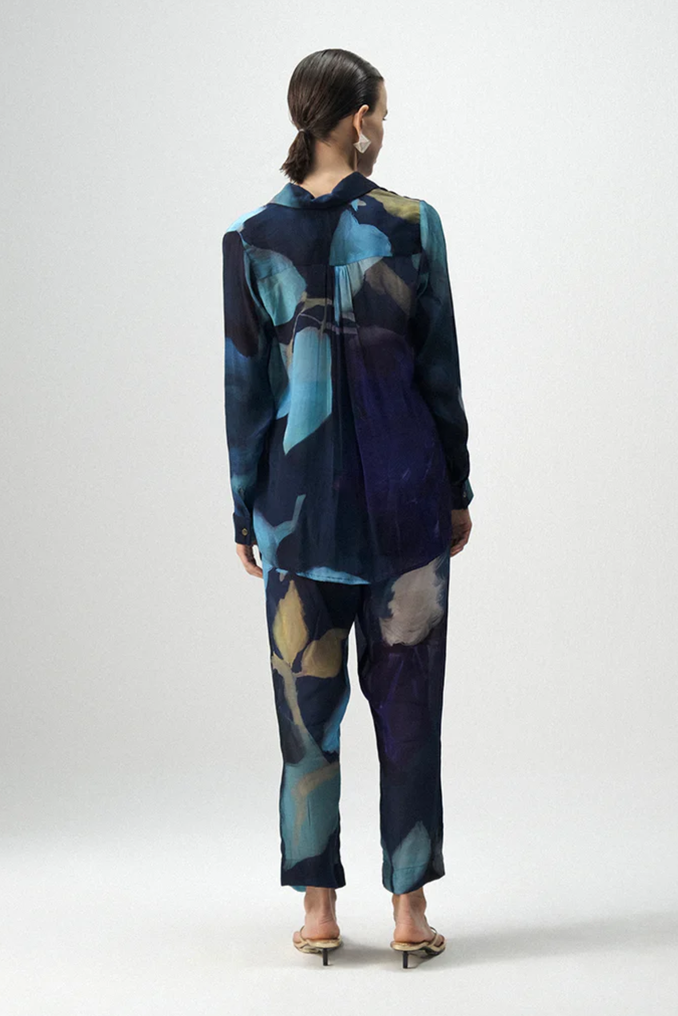 BLUE LAGOON CREPE CO-ORD