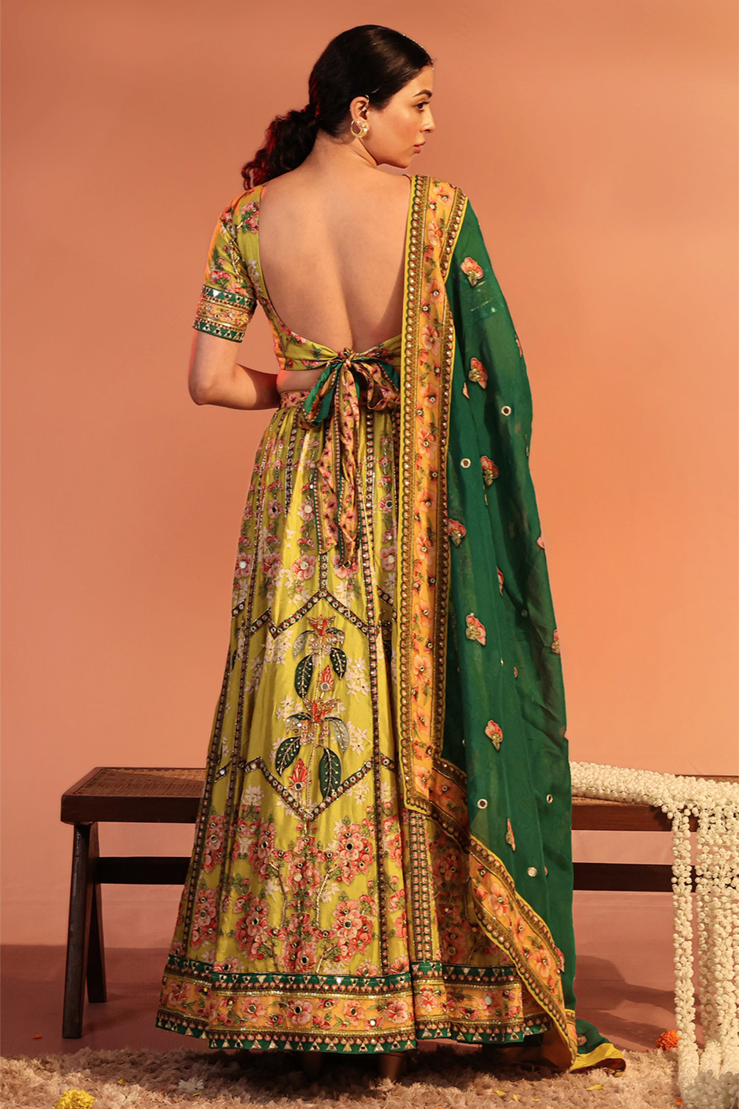 Tamaya Embroidered Lehenga set