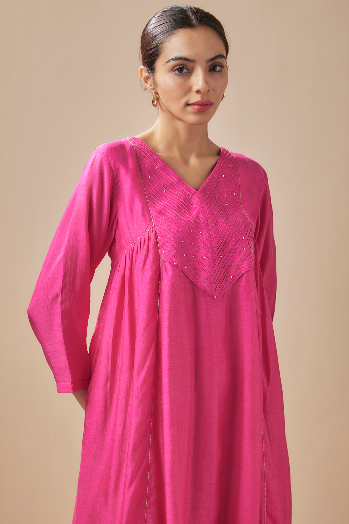 Pink Kurta Set