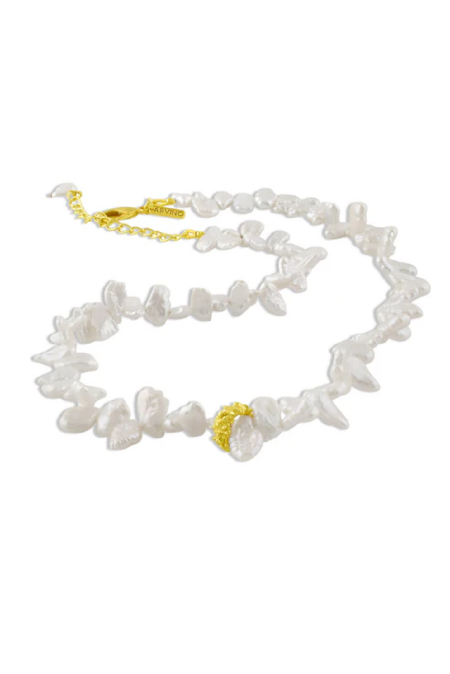 Pratapgari Melted Pearl Necklace