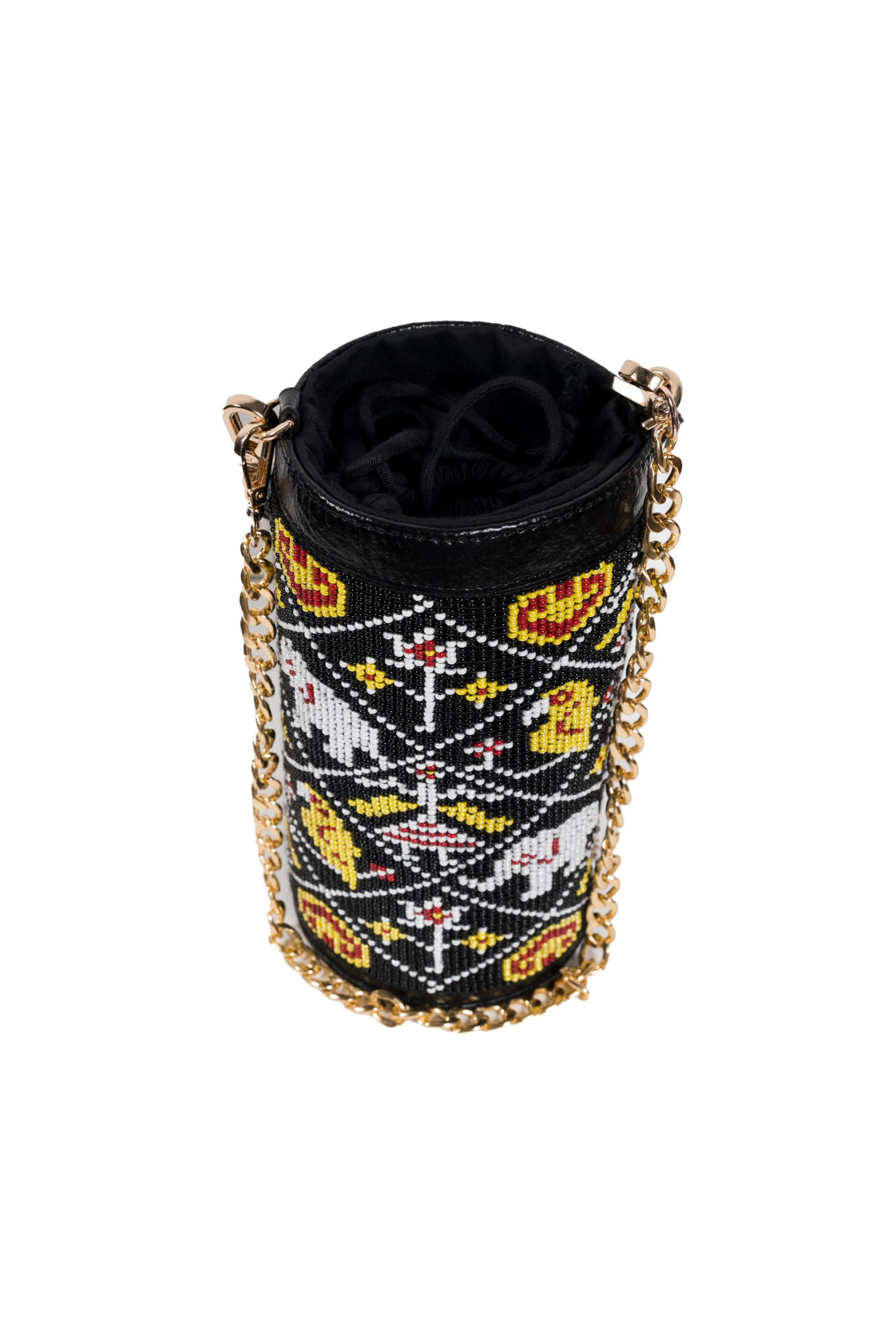 Amara Patola Bucket Bag - Black