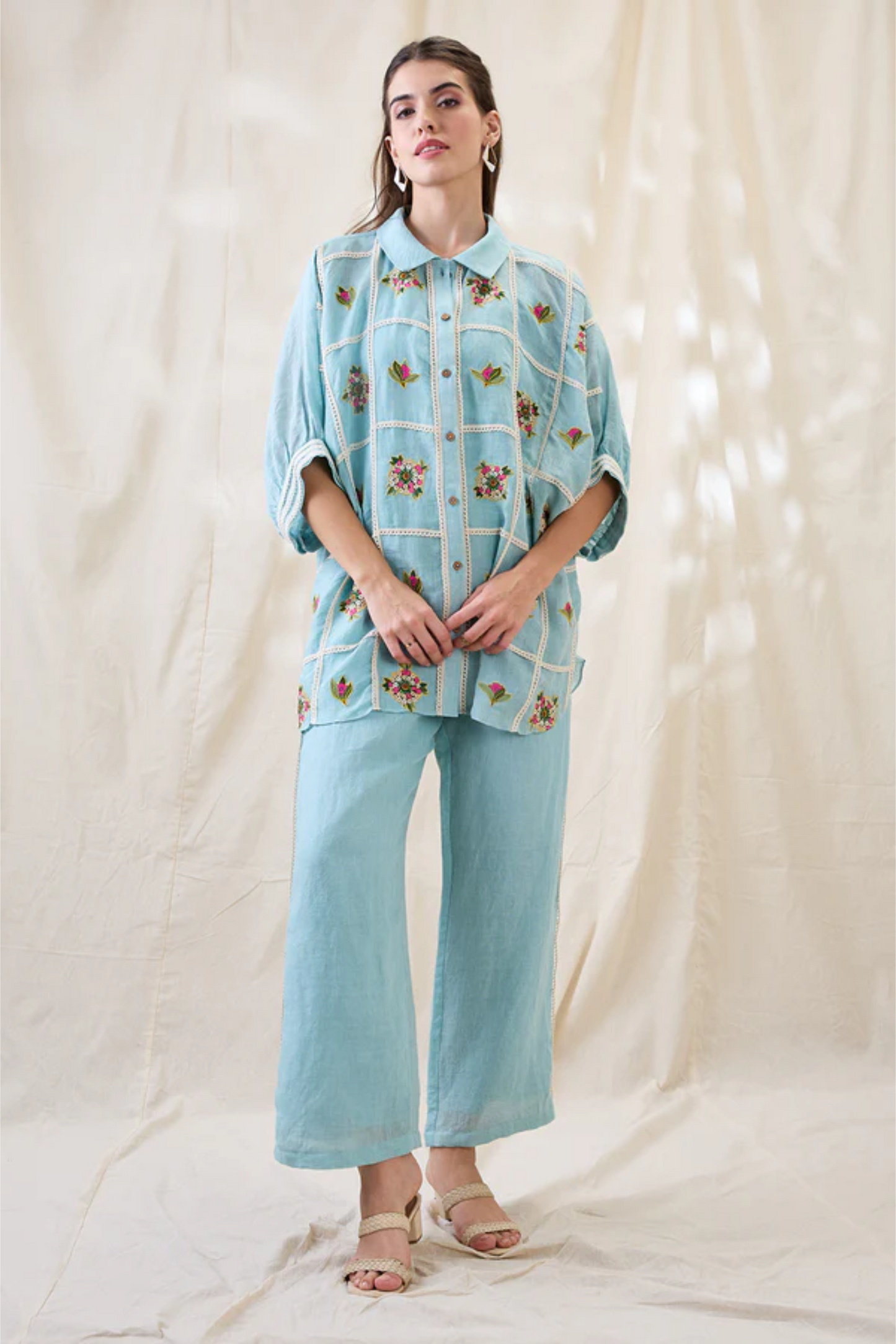 Gulzaar Appliqued Co-ord Set