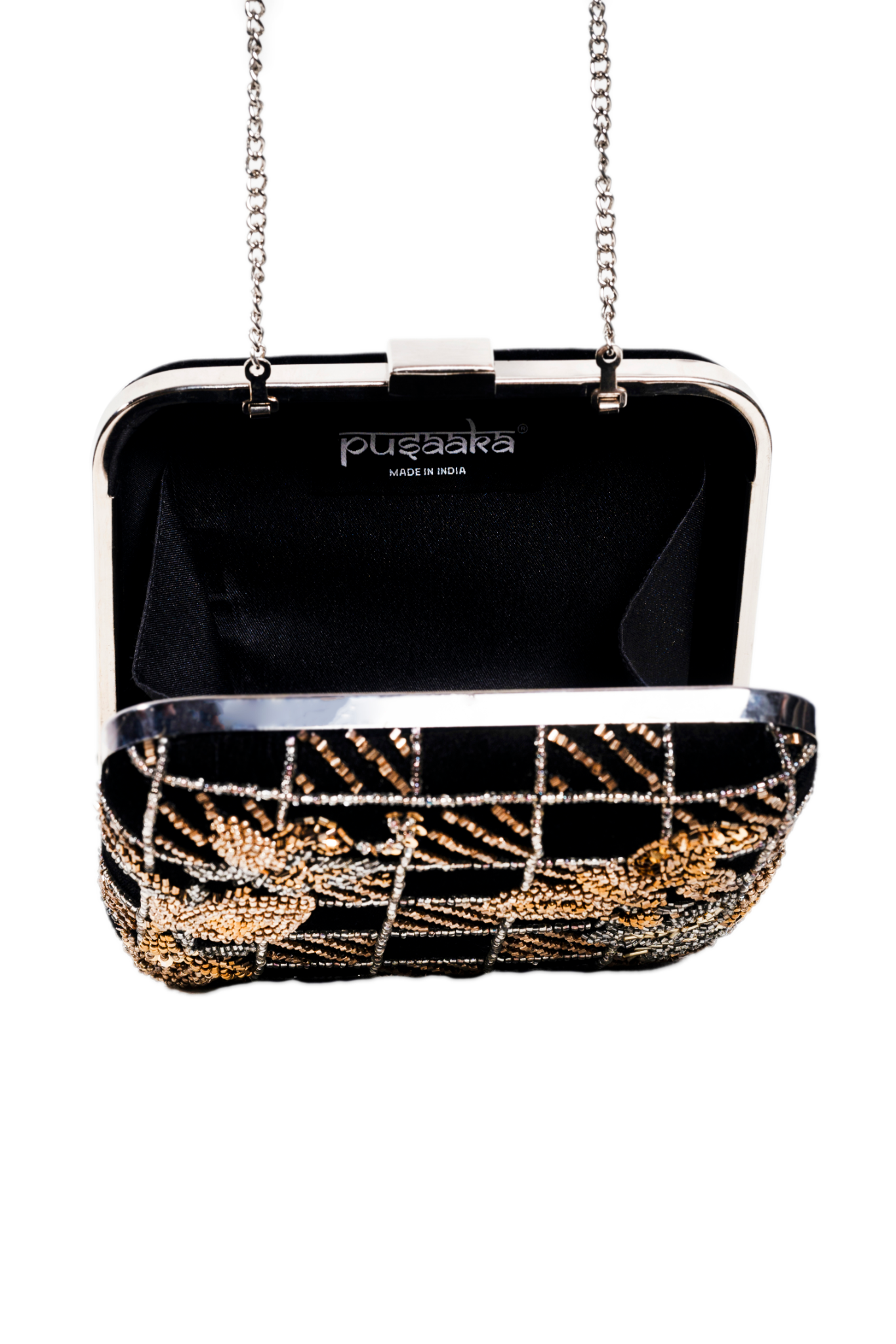 Radiant evening clutch