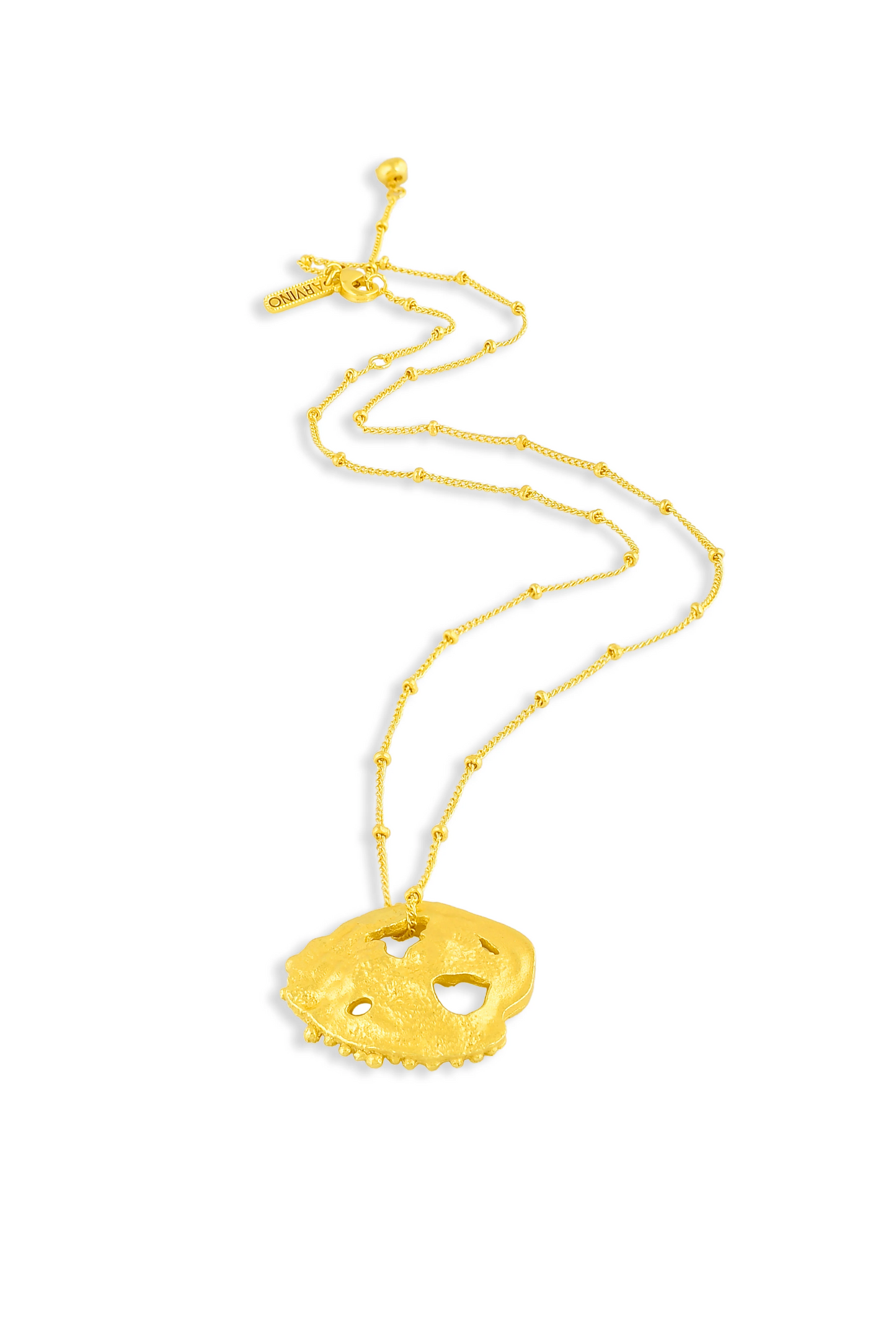 Molten Dotted Charm Necklace