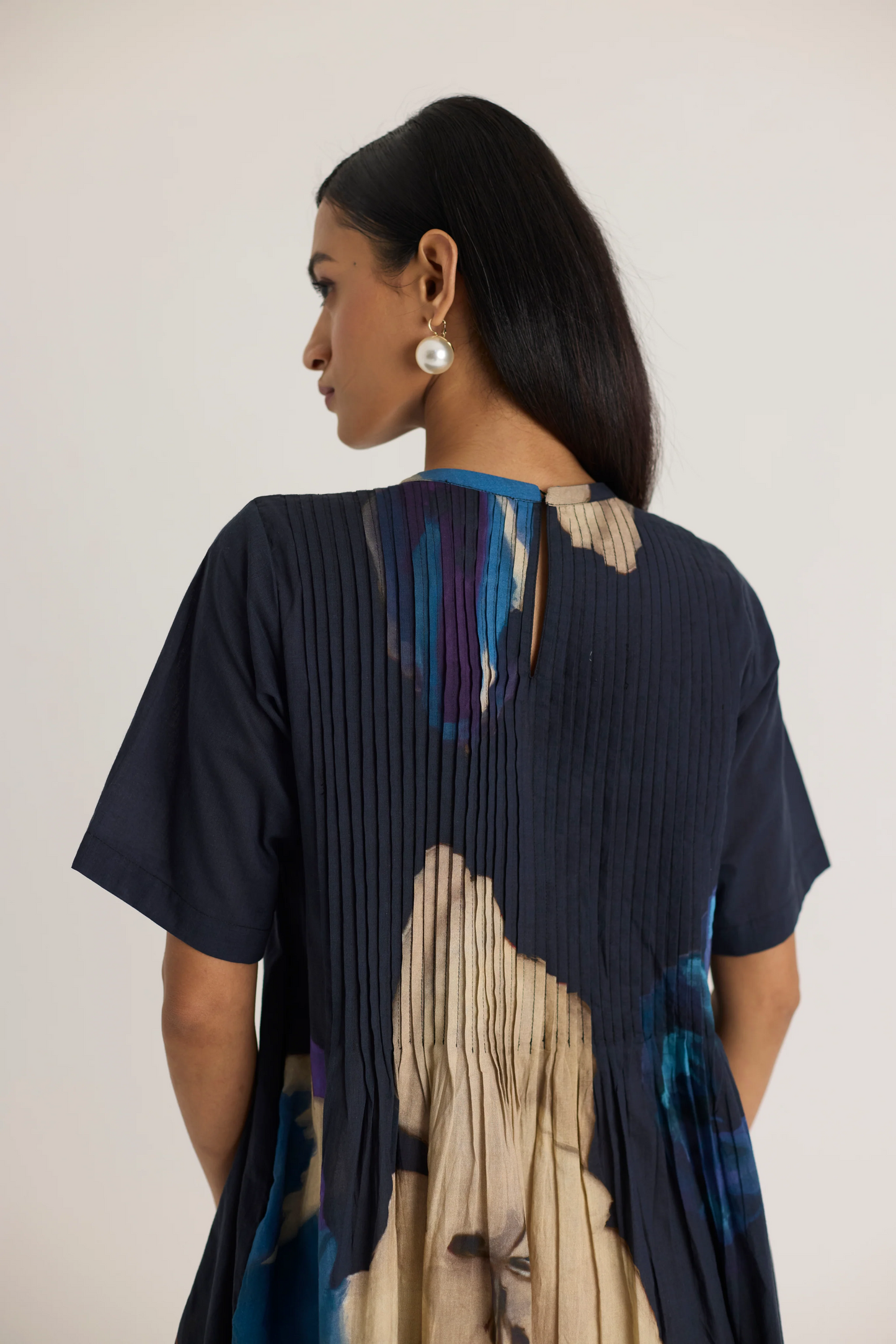 Rocco Pintucks Dress