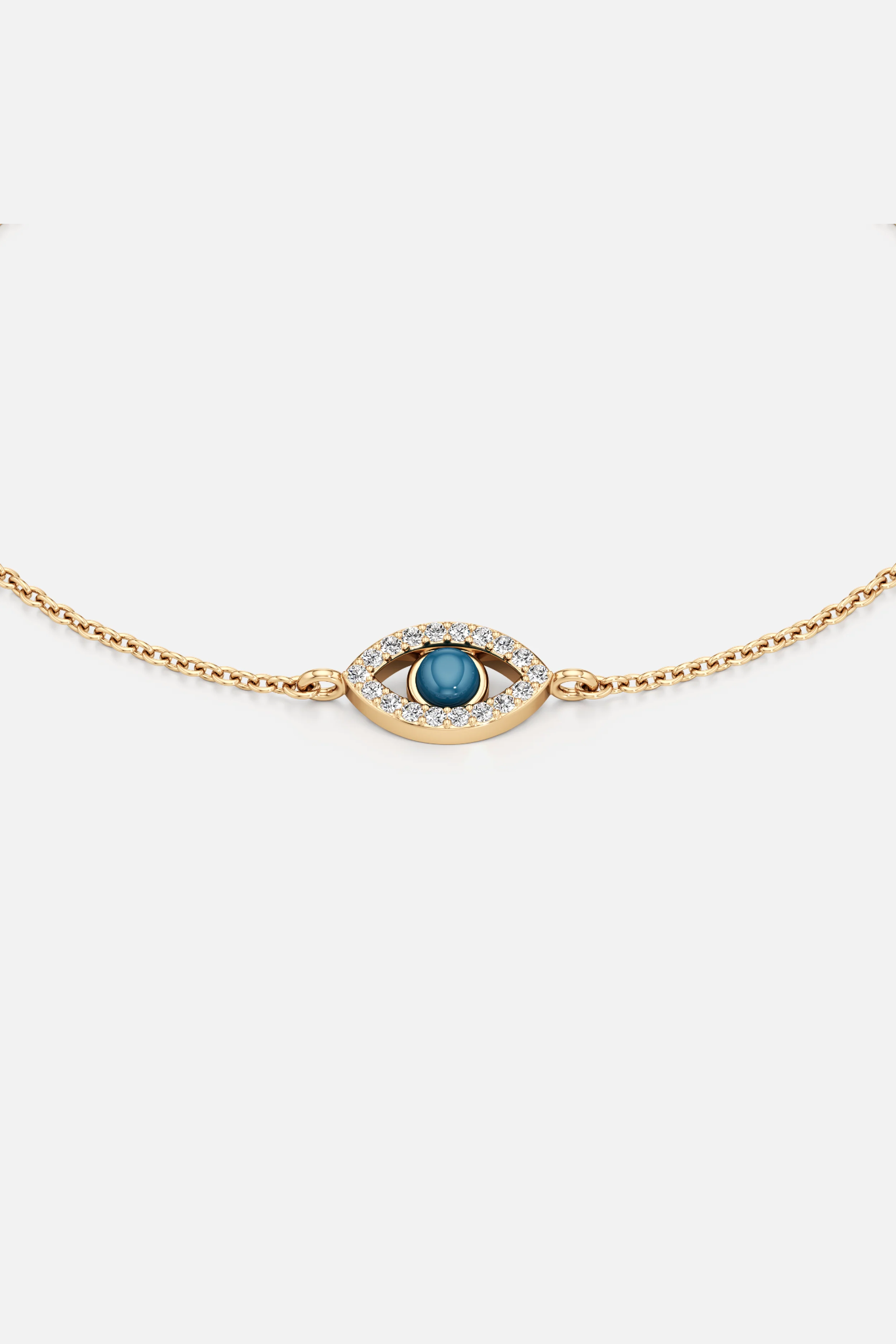 Evil Eye Pave Bracelet