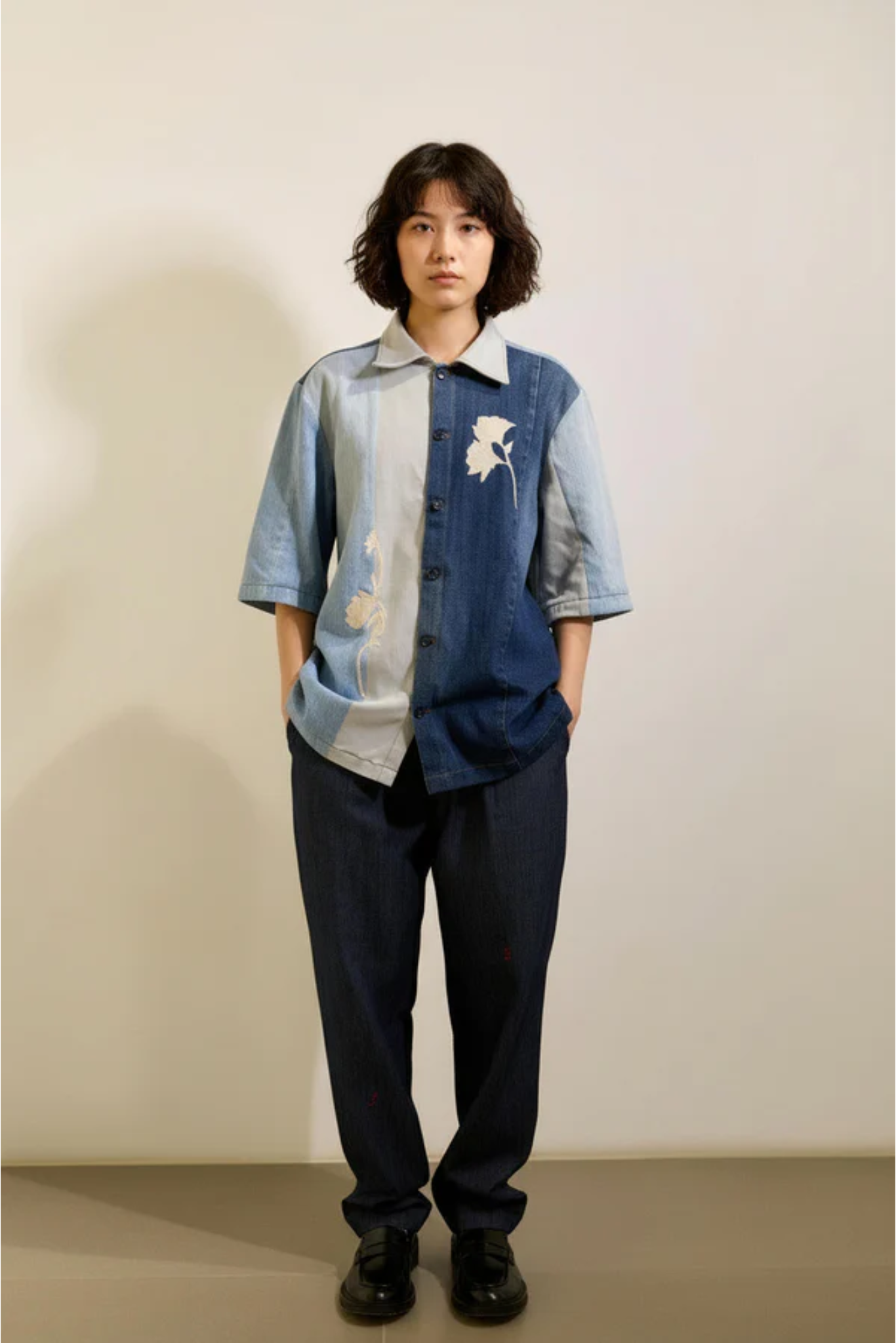 ANDES PANELLED SHIRT