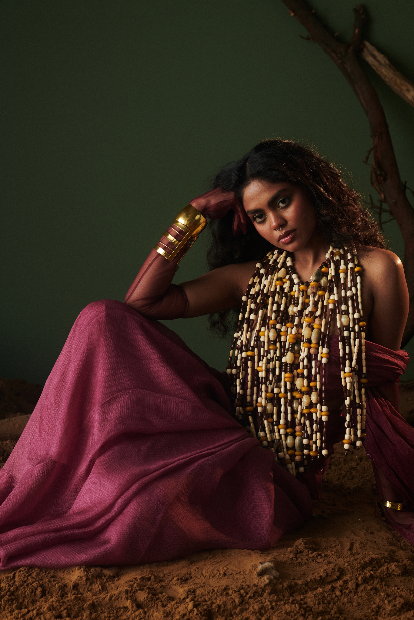 KOKUM CRUSH - Saree with Blouse