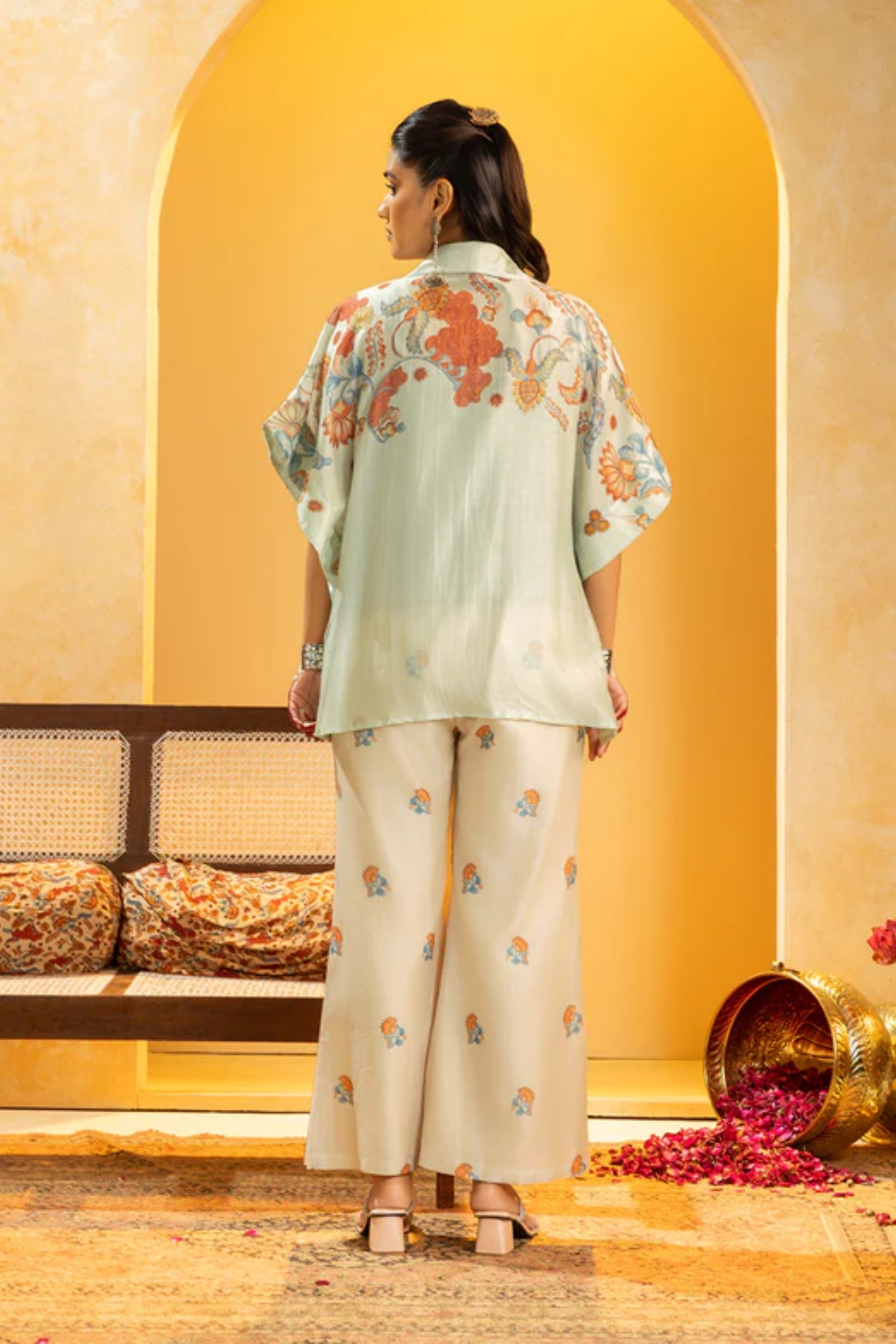 Rangtara embellished  co-ord set