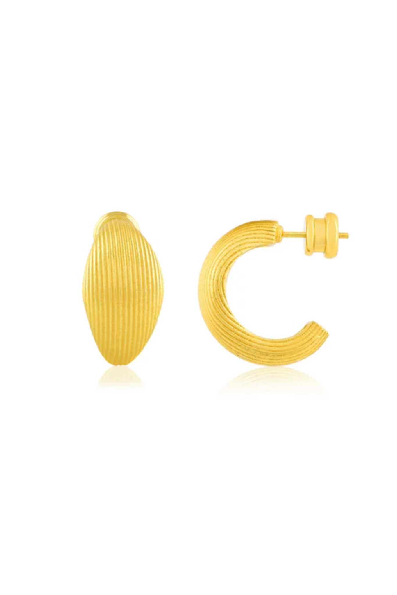 Pratapgari Striated Mini Hoops