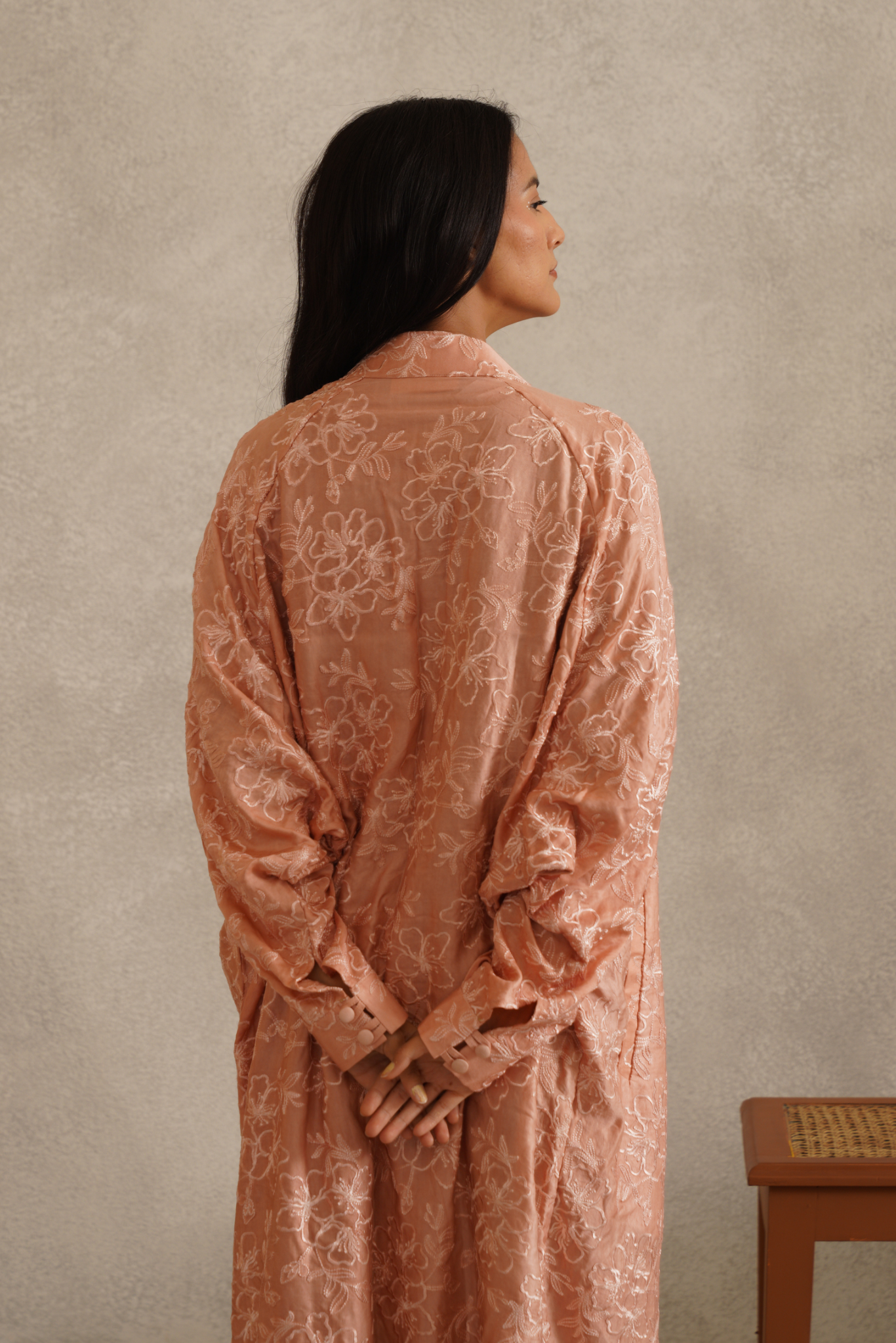Embrace cape - Salmon Pink