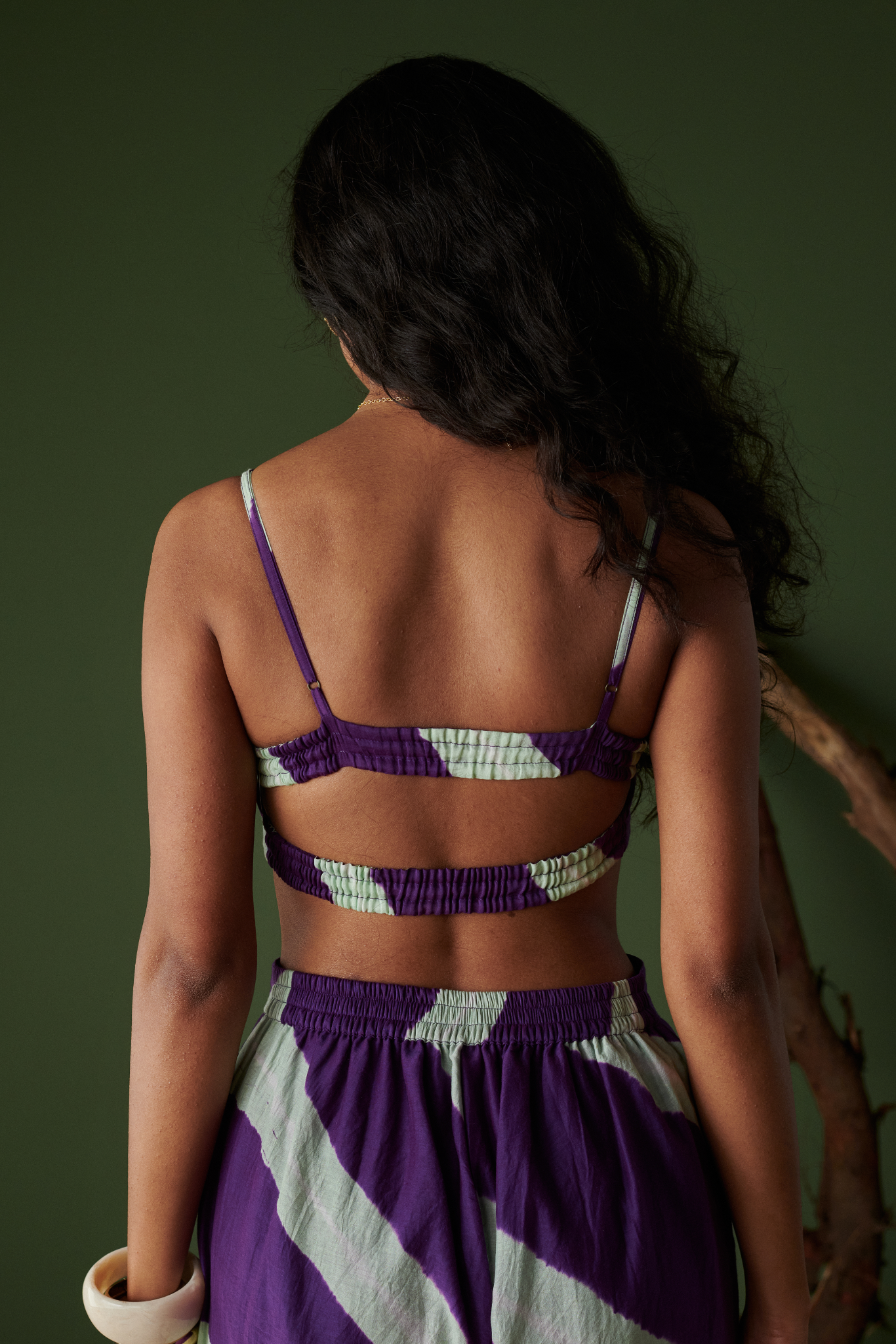 JAMUN SWIRL BRALETTE