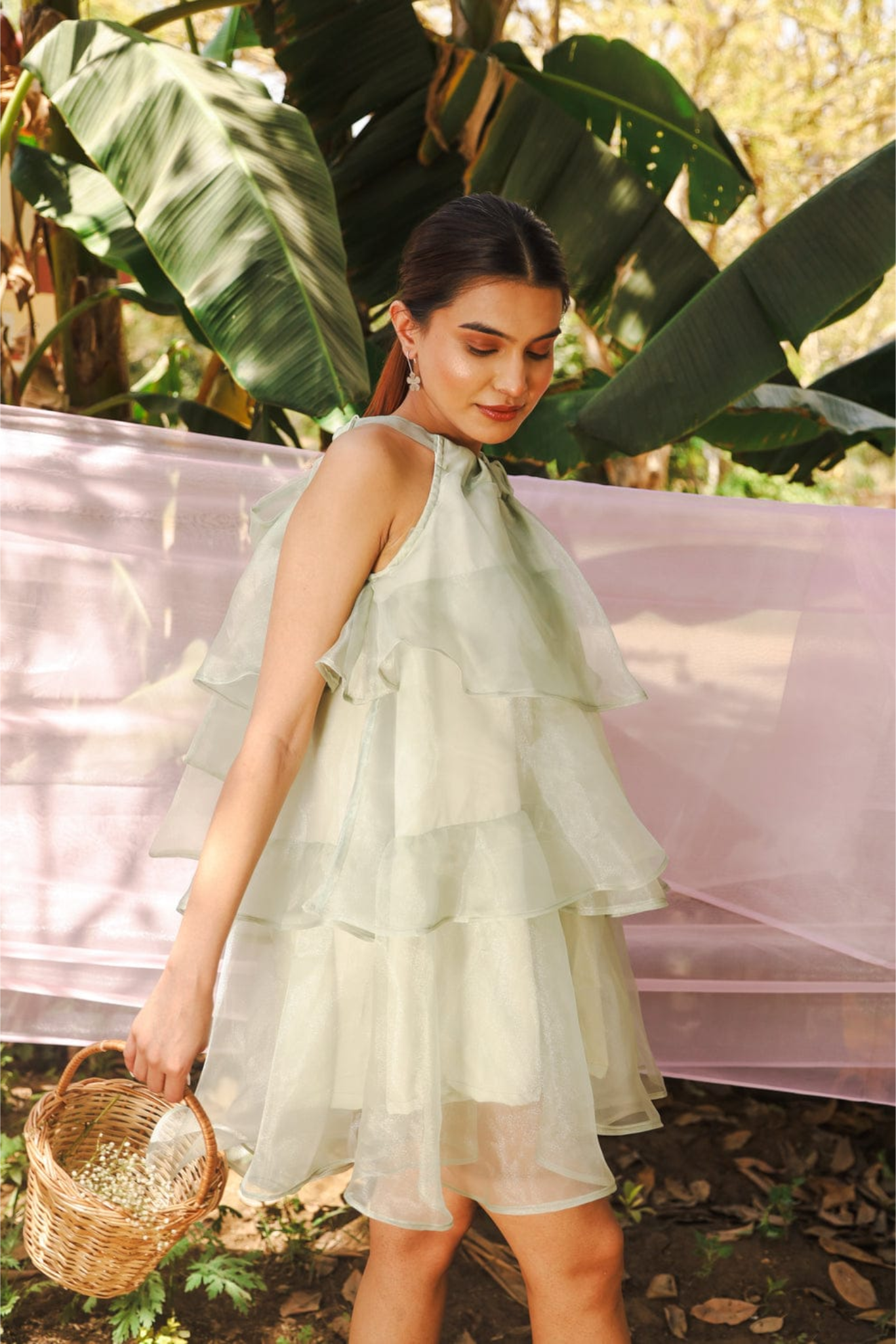 Pistachio Mini Dress