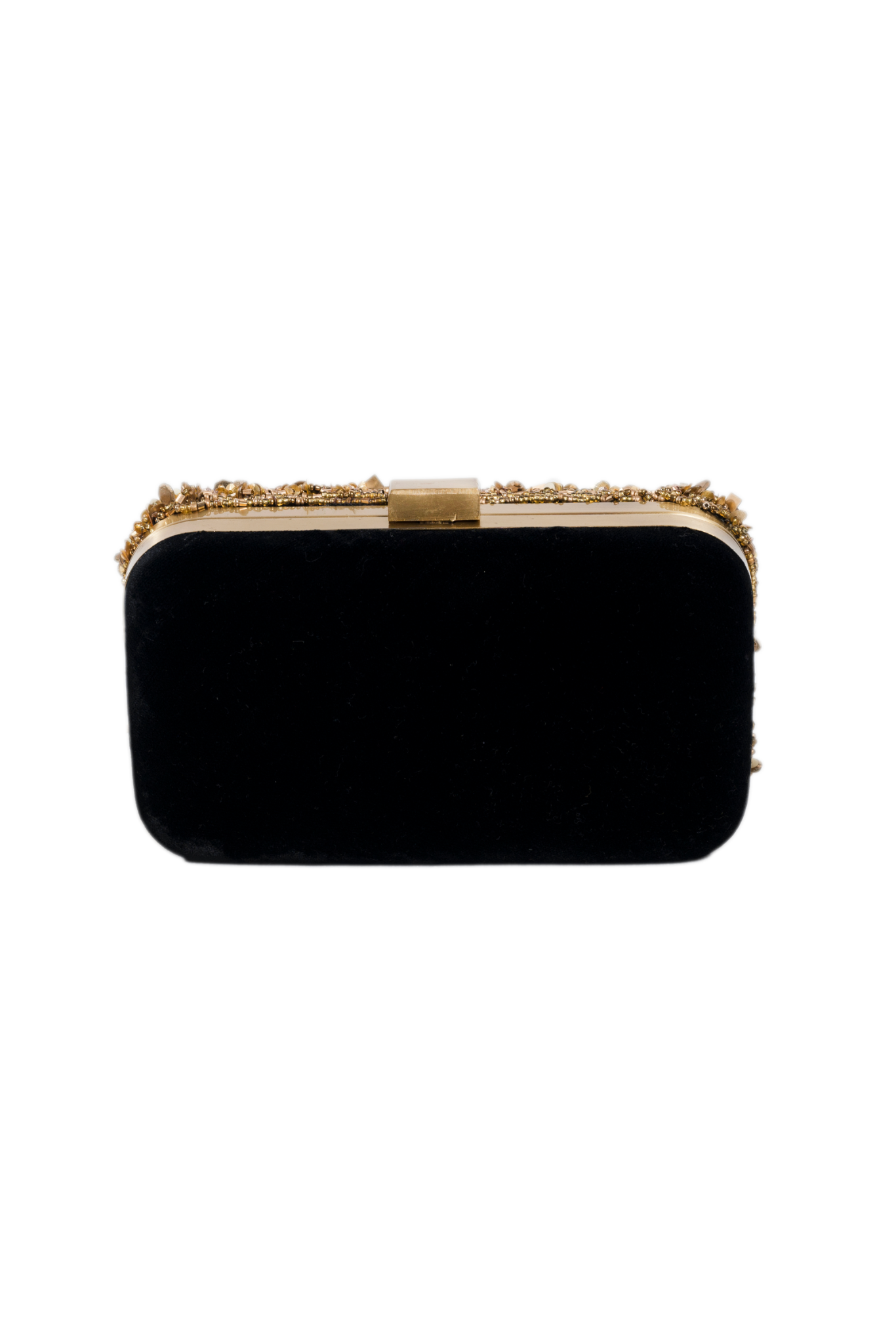 Gleaming evening clutch
