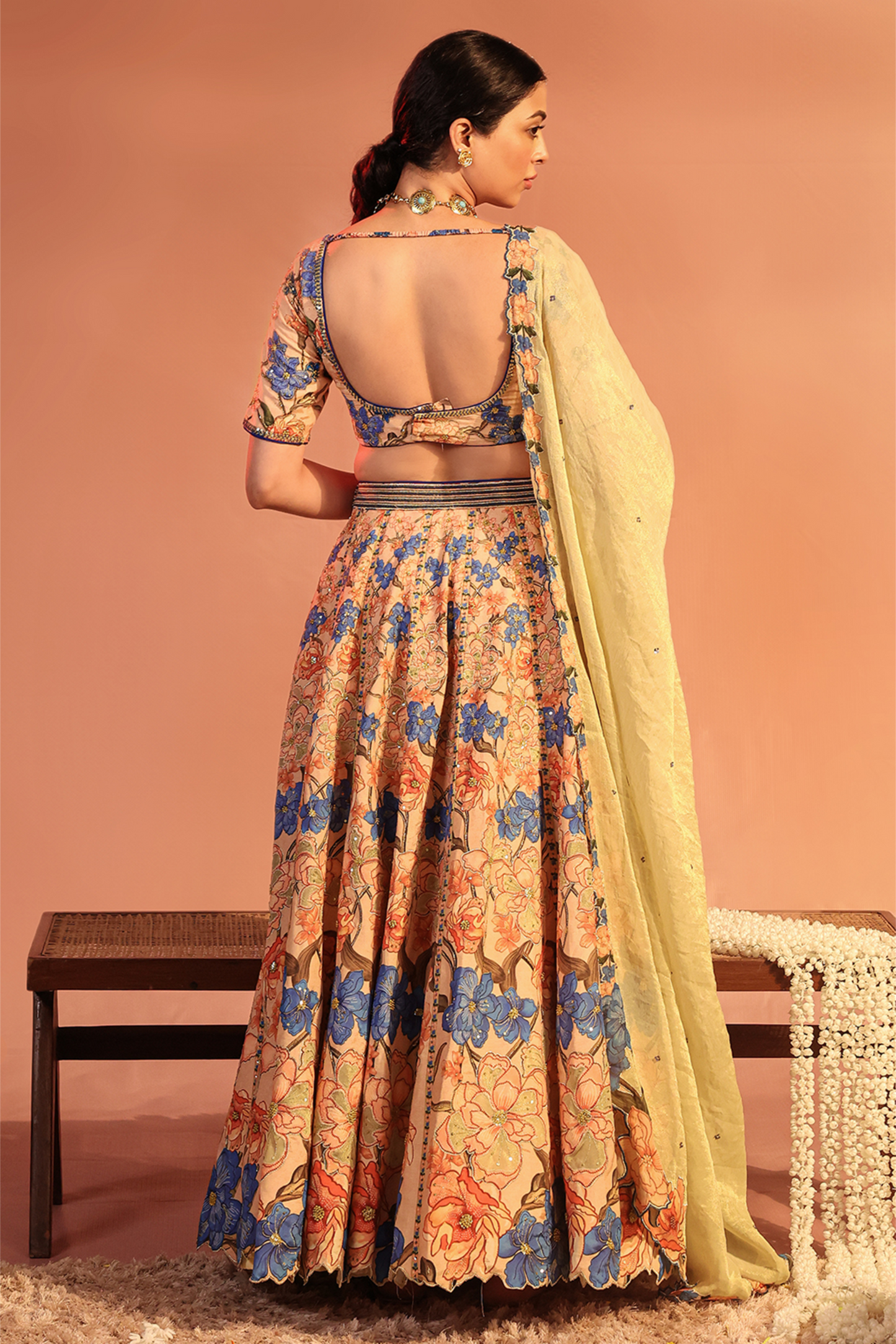 Sadira Embroidered Lehenga set