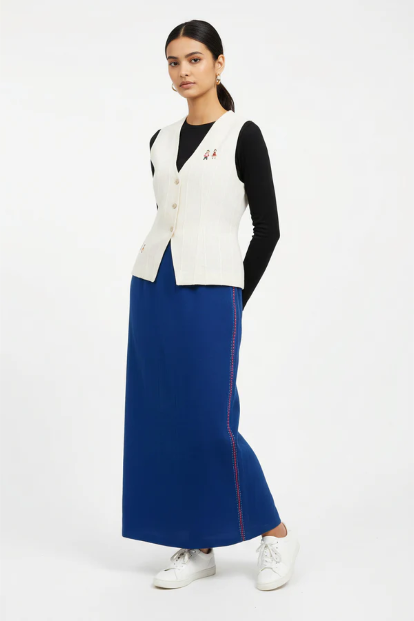 ABBY EMBROIDERED SKIRT