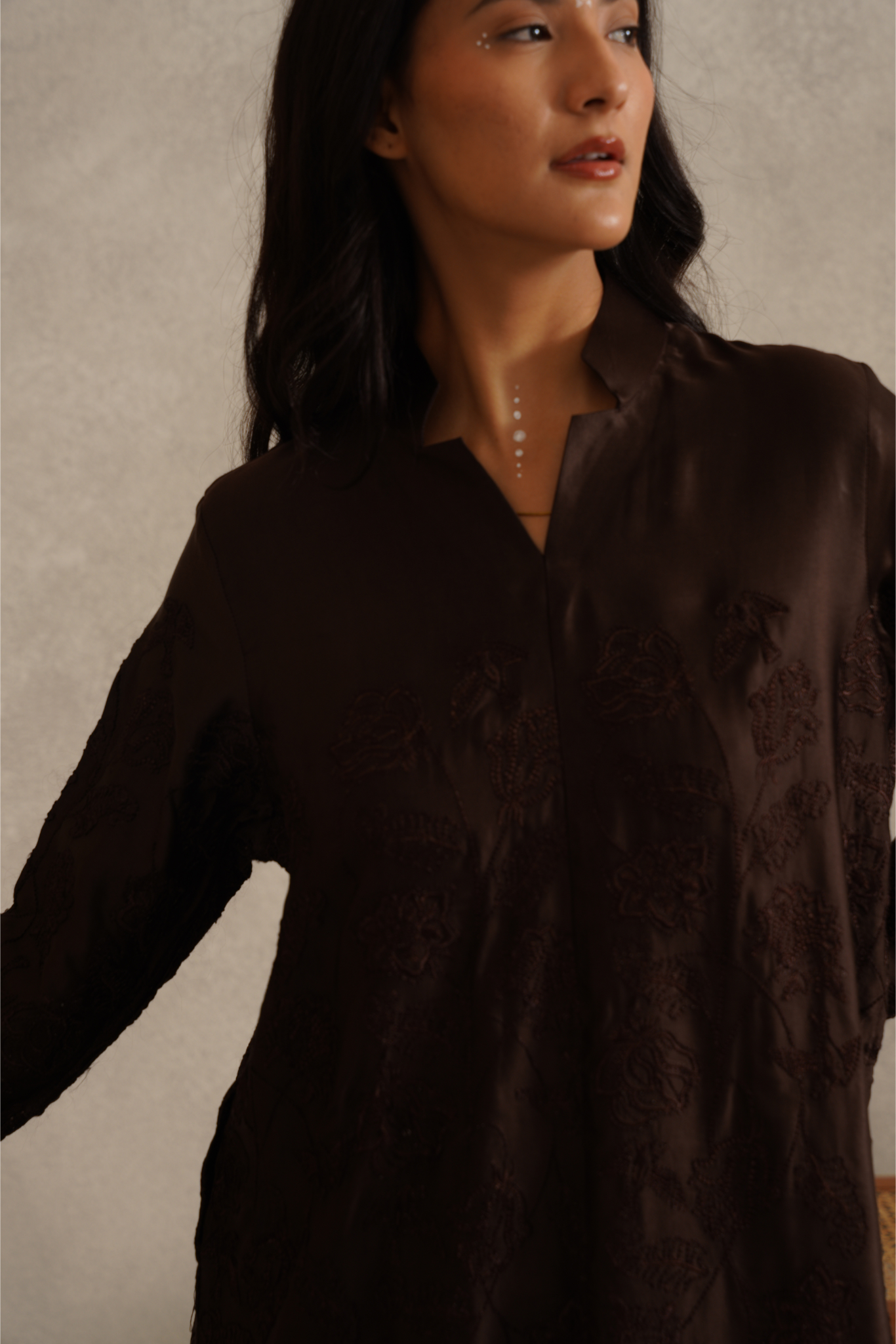 Resilience Kurta - Brown
