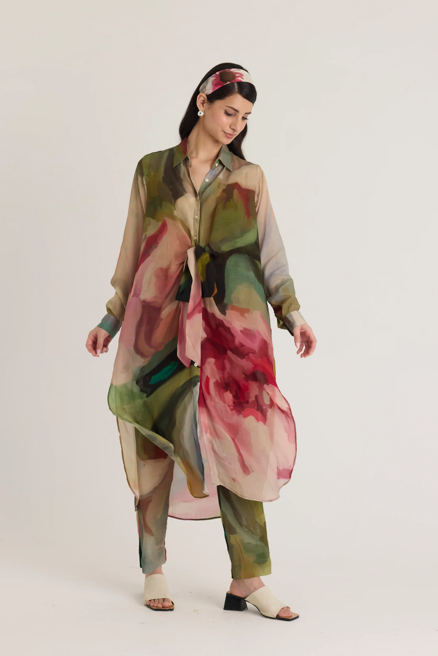 Tilly Wrap Kurta Set
