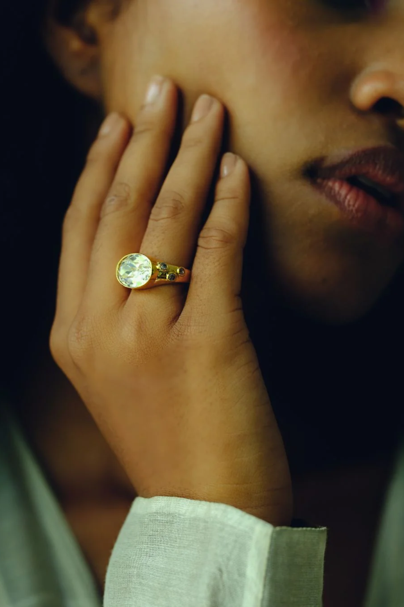 The Testament Ring - Diamond White