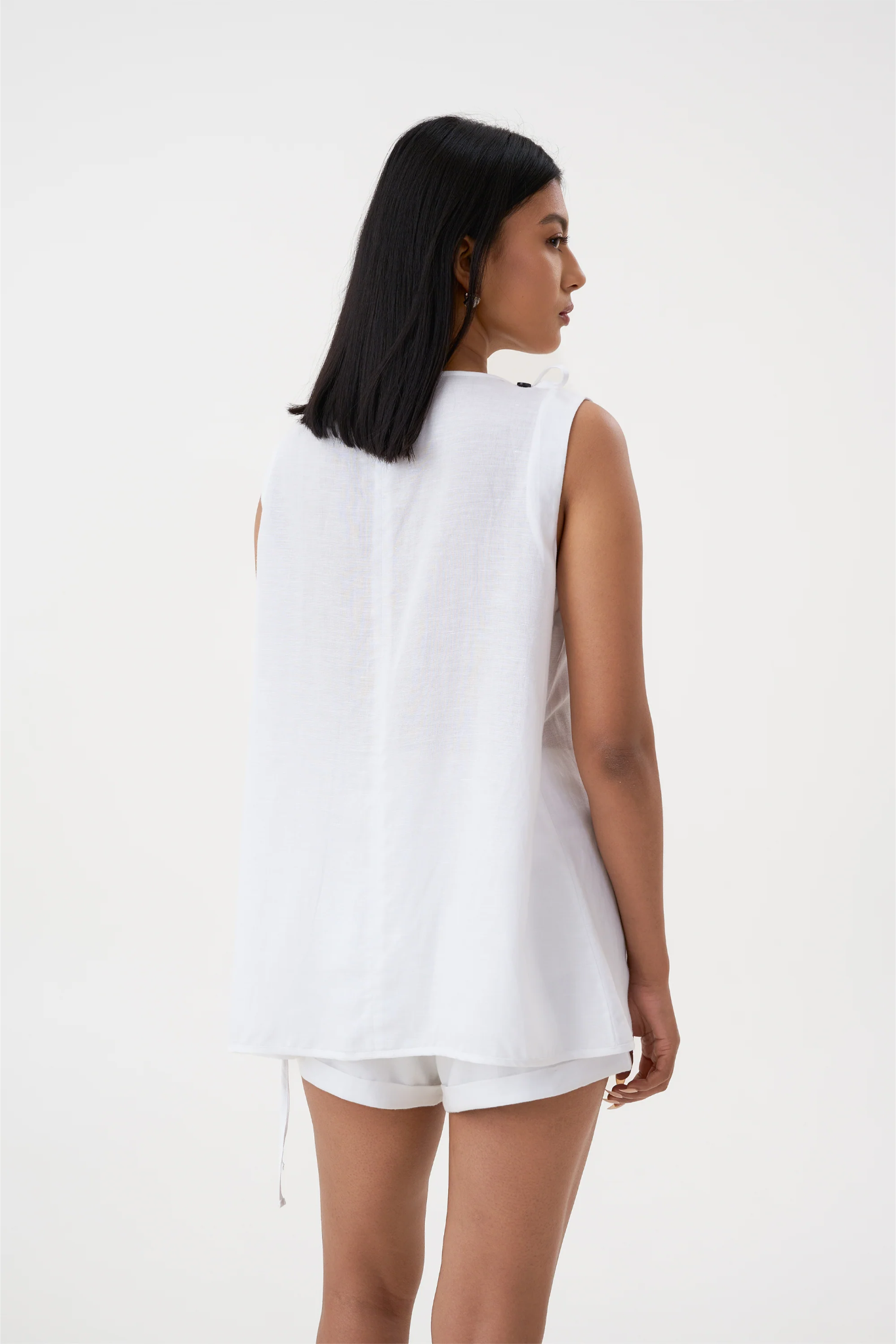 IRA ANGRAKHA TOP - WHITE
