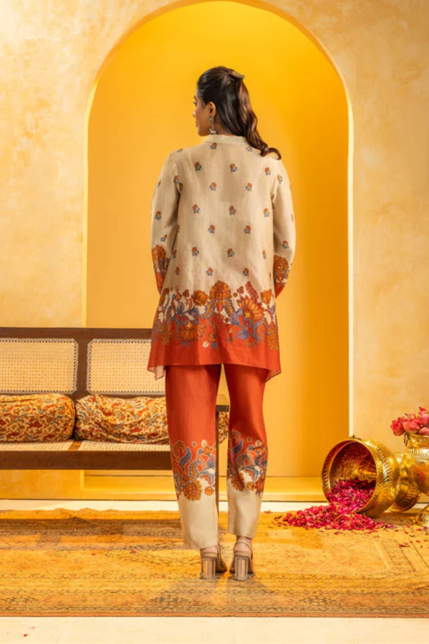 Rangtara embellished kurta set
